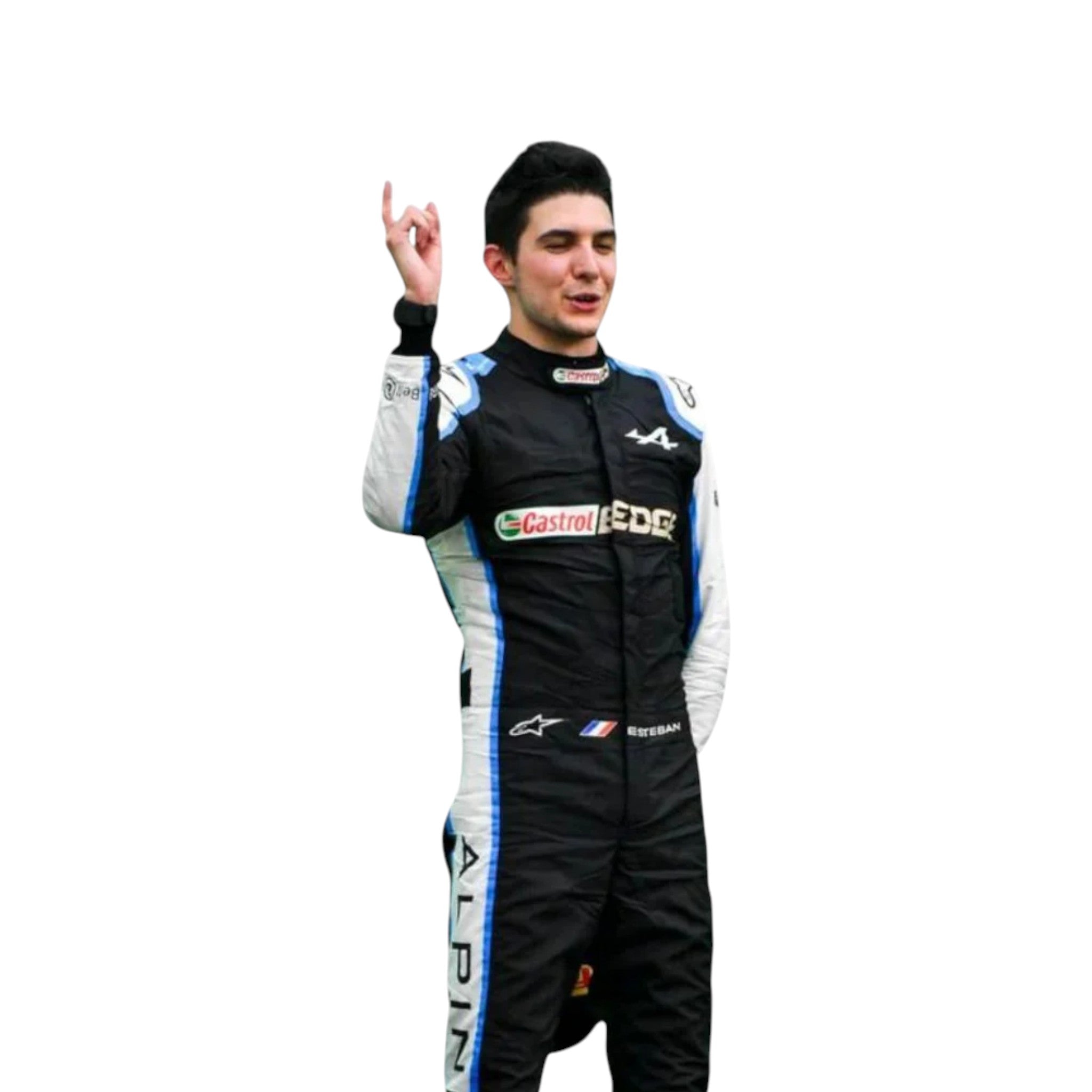 Esteban Ocon 2021 Alpine F1 Race Suit - view 3 | NOVAPULSE RACEWEAR