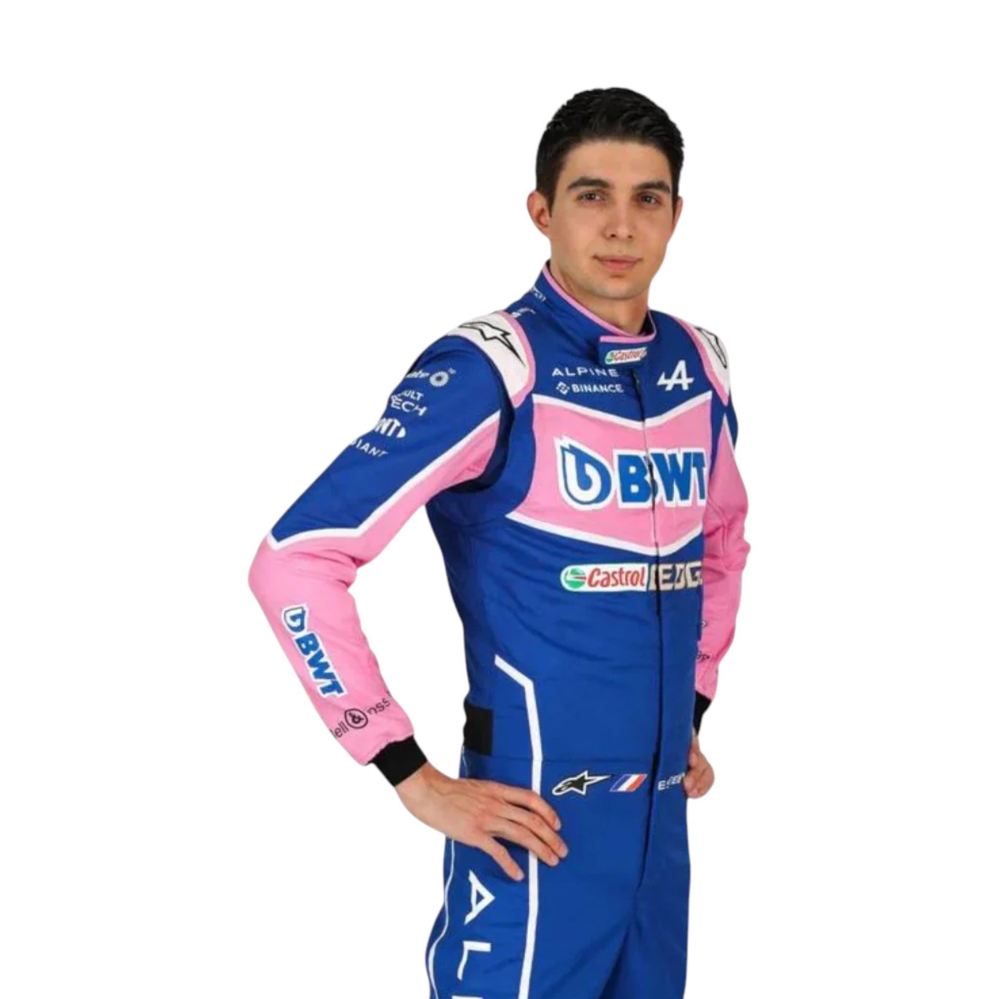 Esteban Ocon 2022 BWT Alpine F1 Race Suit - view 3 | NOVAPULSE RACEWEAR
