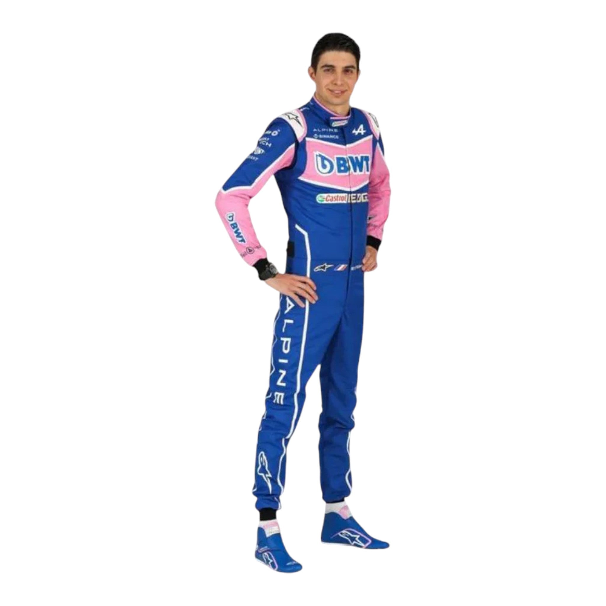 Esteban Ocon 2022 BWT Alpine F1 Race Suit | NOVAPULSE RACEWEAR