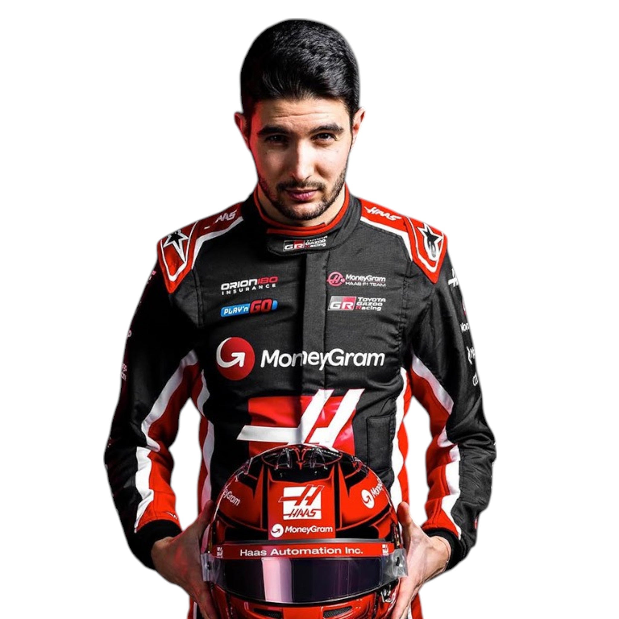 Esteban Ocon 2025 Haas F1 Race Suit | NOVAPULSE RACEWEAR