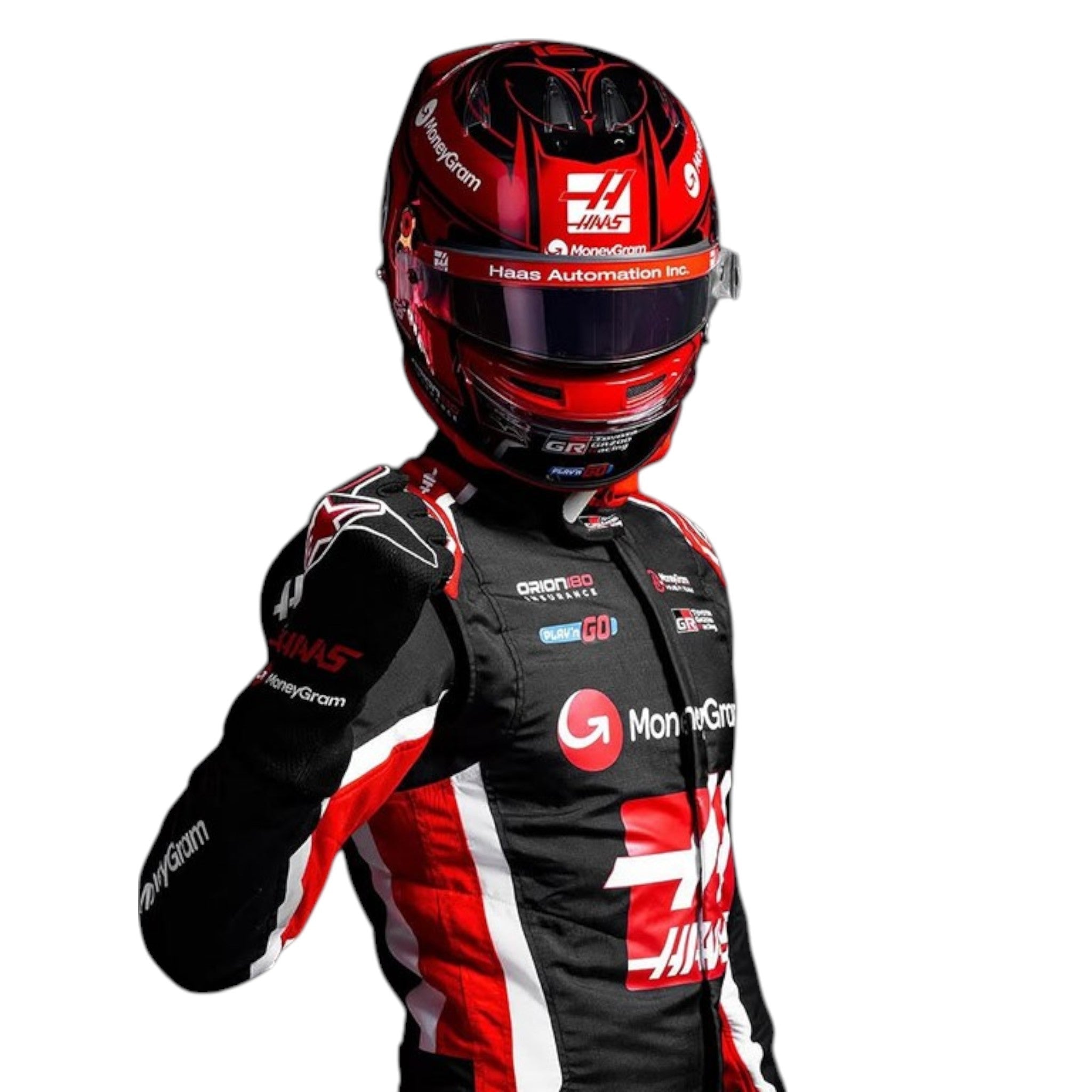 Esteban Ocon 2025 Haas F1 Race Suit - view 2 | NOVAPULSE RACEWEAR