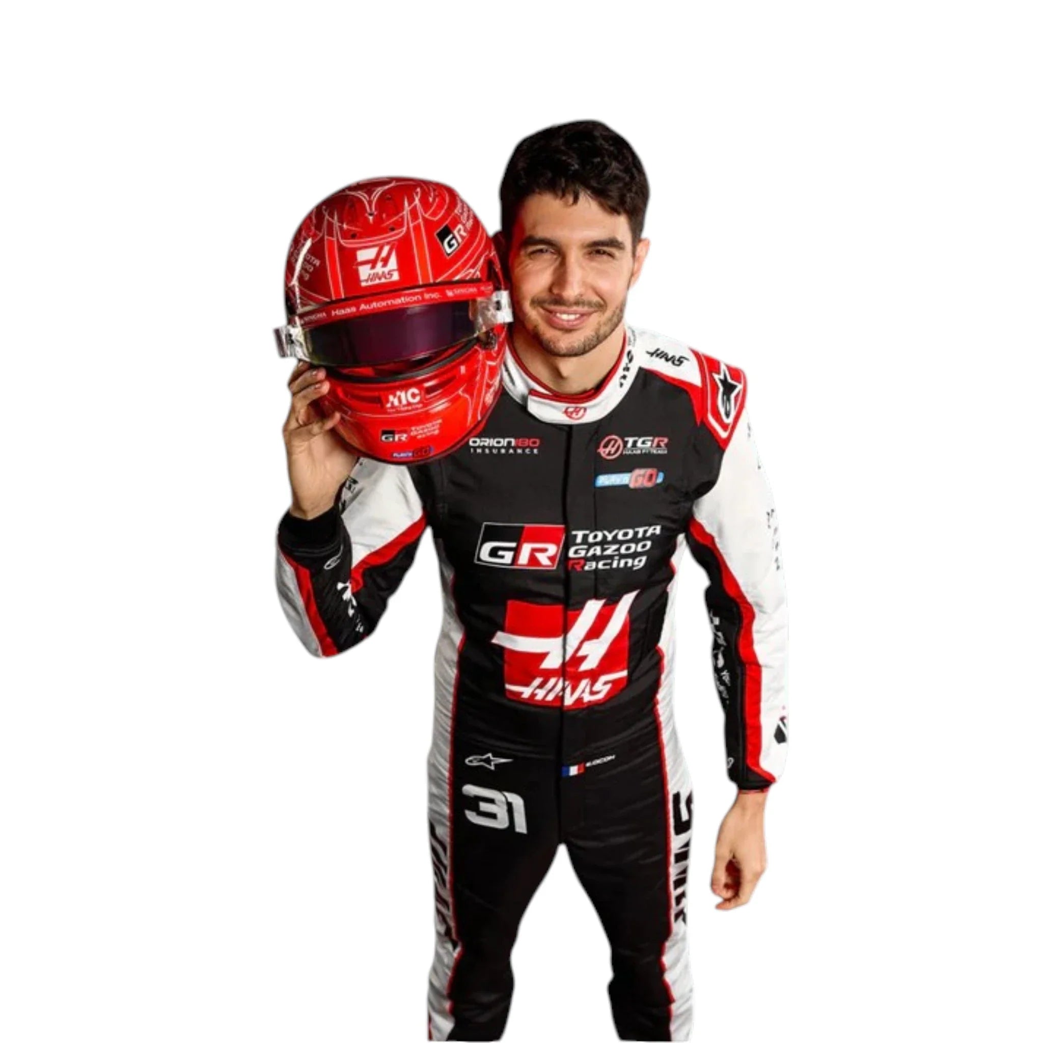 Esteban Ocon 2026 Haas F1 Race Suit - view 4 | NOVAPULSE RACEWEAR