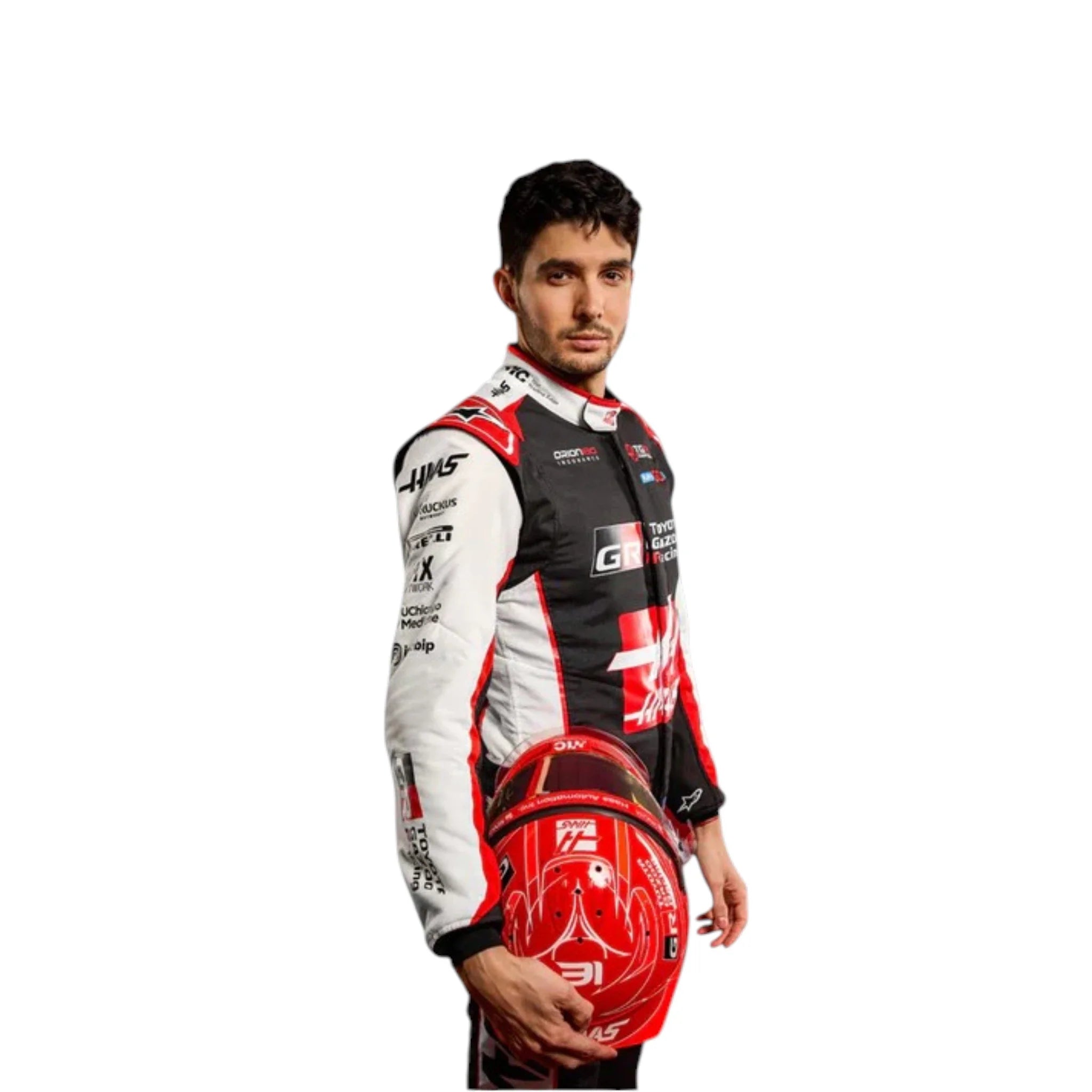 Esteban Ocon 2026 Haas F1 Race Suit - view 5 | NOVAPULSE RACEWEAR