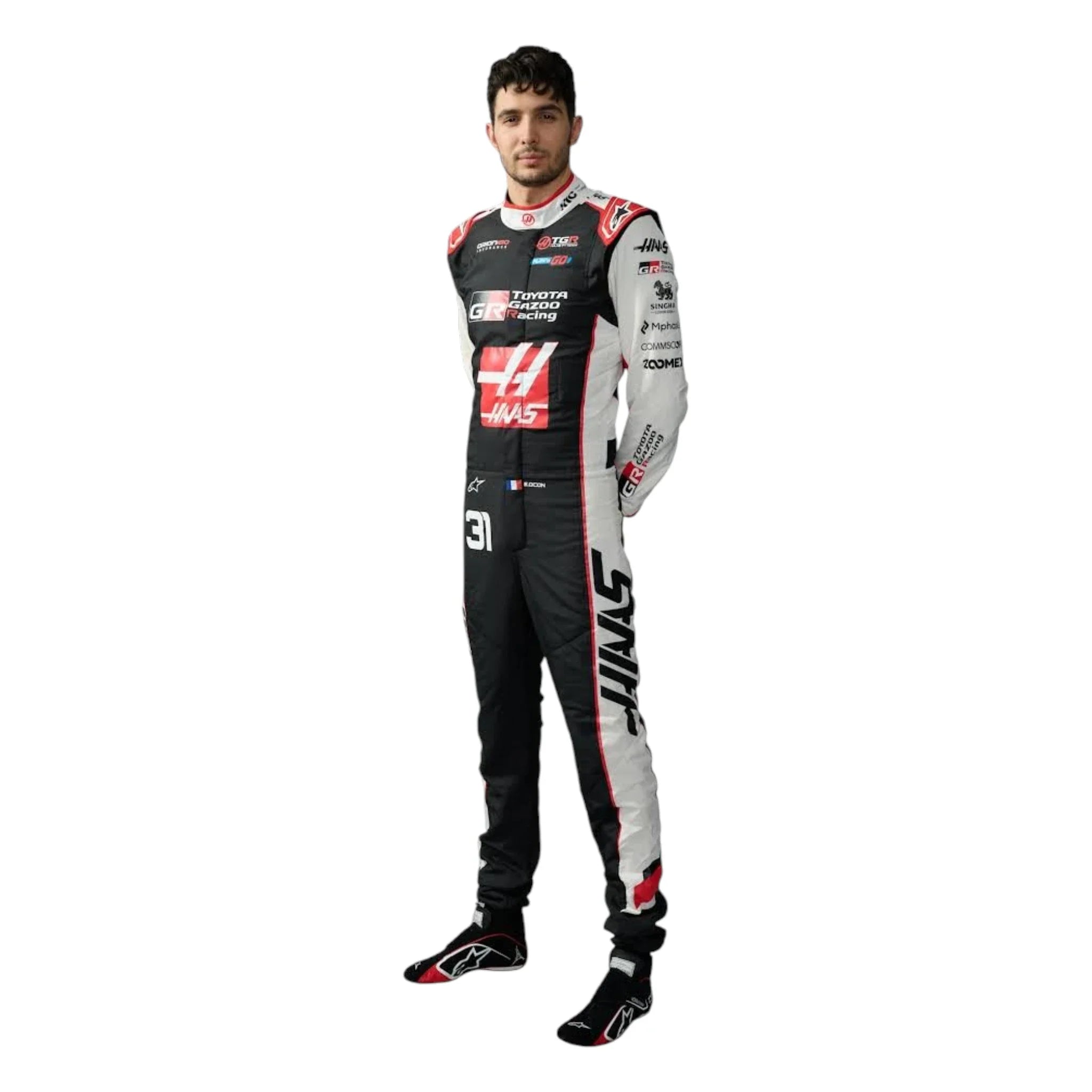 Esteban Ocon 2026 Haas F1 Race Suit | NOVAPULSE RACEWEAR