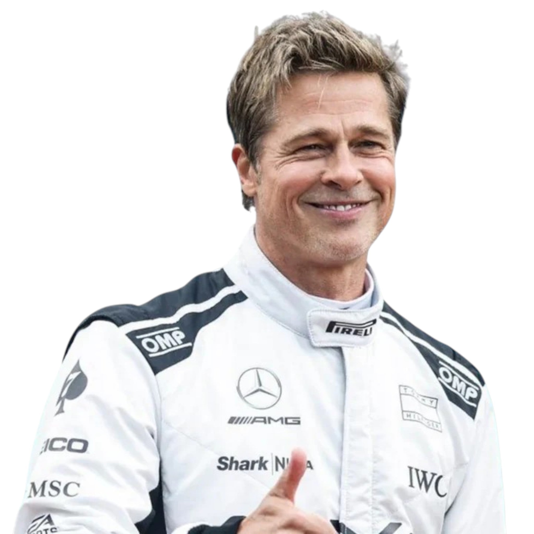 F1 Movie Sony Hayes (Brad Pitt) 2025 F1 Race Suit - view 3 | NOVAPULSE RACEWEAR