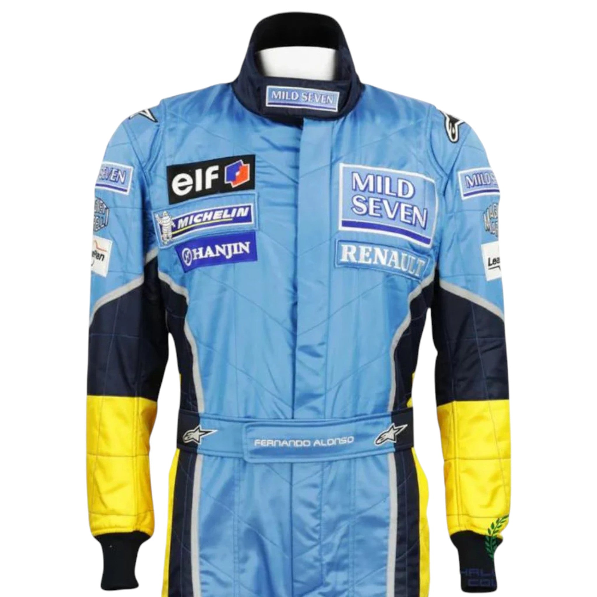 Fernando Alonso 2003 Renault F1 Race Suit - view 2 | NOVAPULSE RACEWEAR