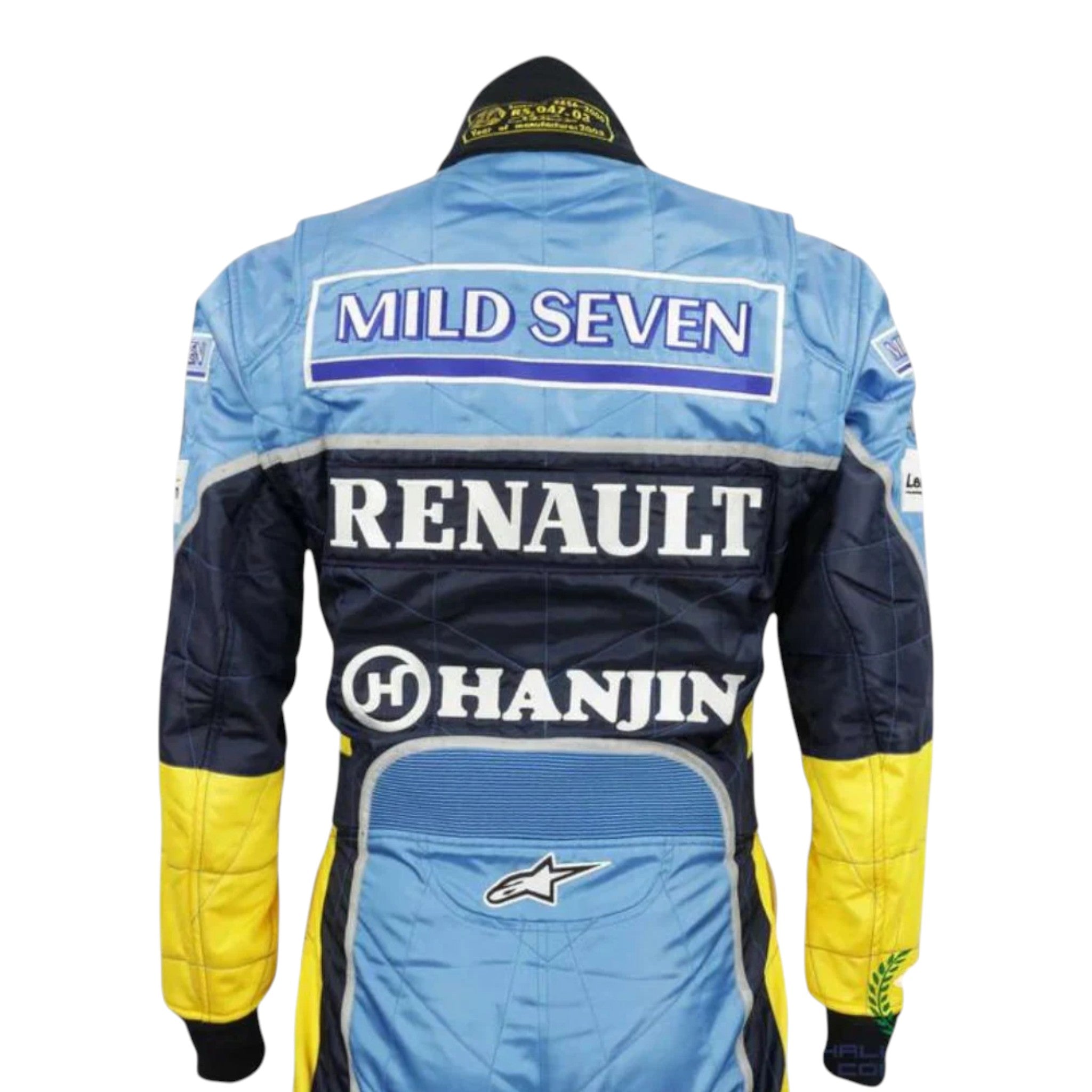 Fernando Alonso 2003 Renault F1 Race Suit - view 3 | NOVAPULSE RACEWEAR