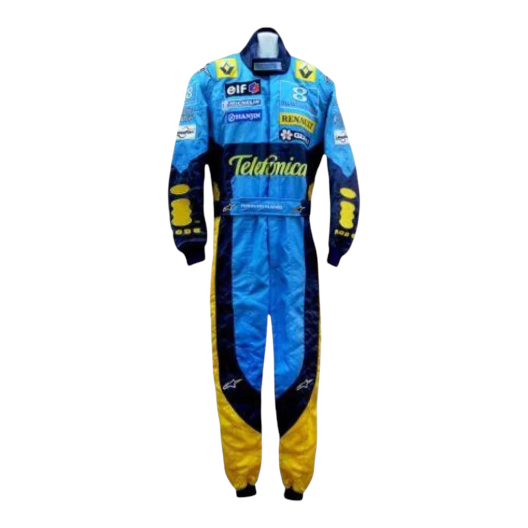 Fernando Alonso 2004 Renault F1 Race Suit | NOVAPULSE RACEWEAR