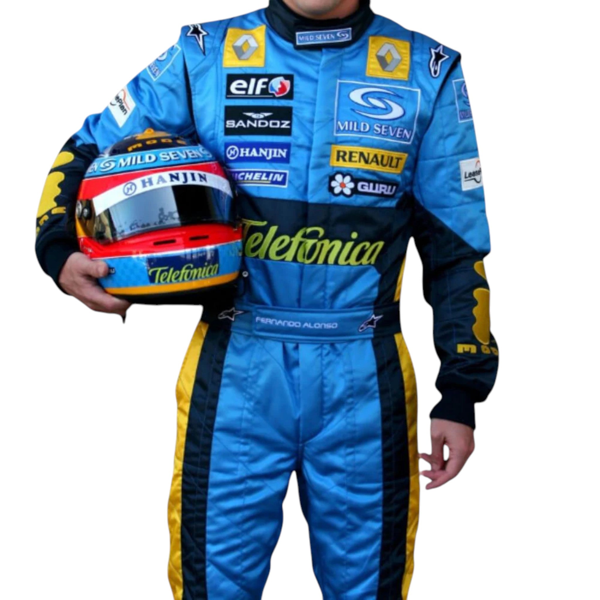 Fernando Alonso 2005 Renault F1 Race Suit | NOVAPULSE RACEWEAR