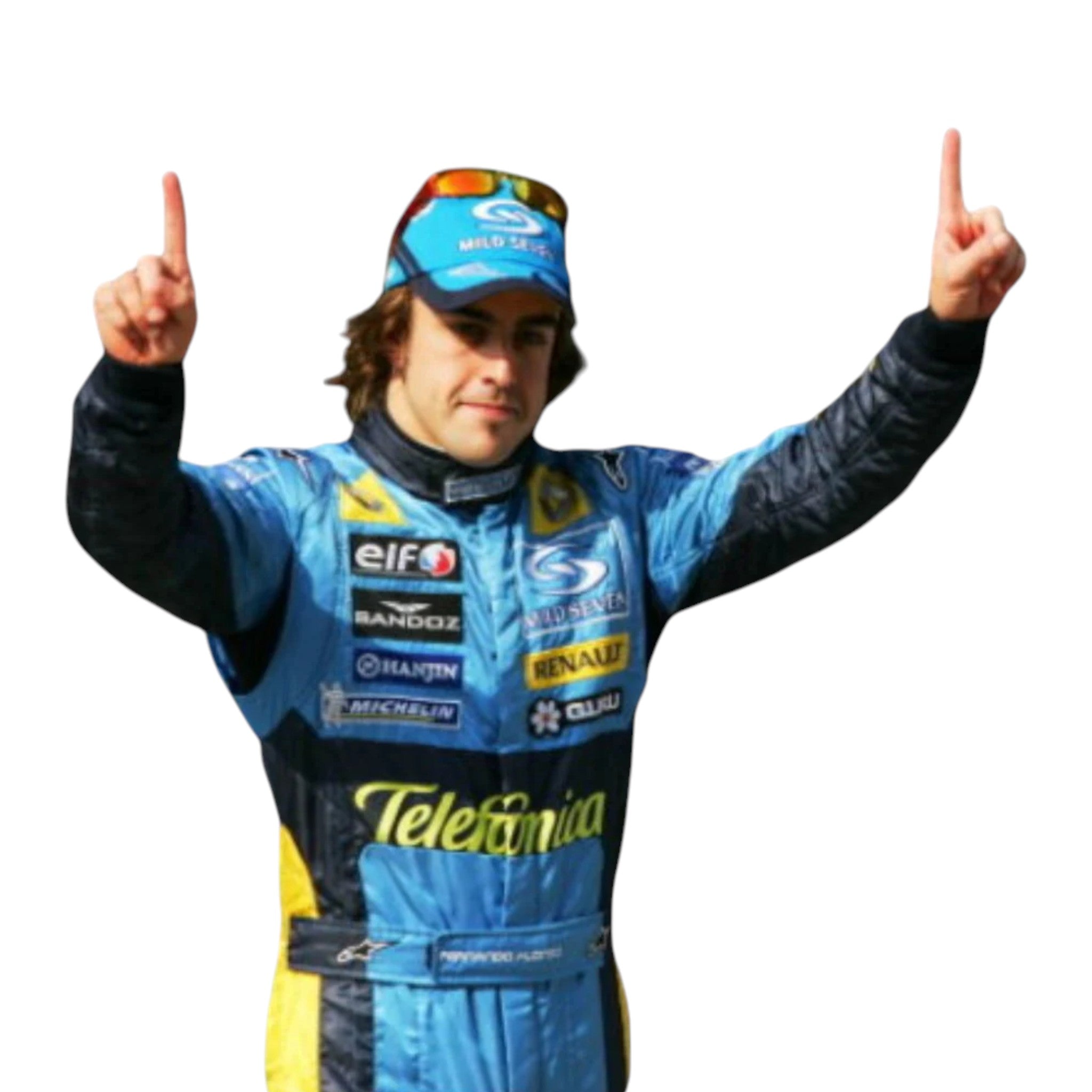 Fernando Alonso 2005 Renault F1 Race Suit - view 2 | NOVAPULSE RACEWEAR