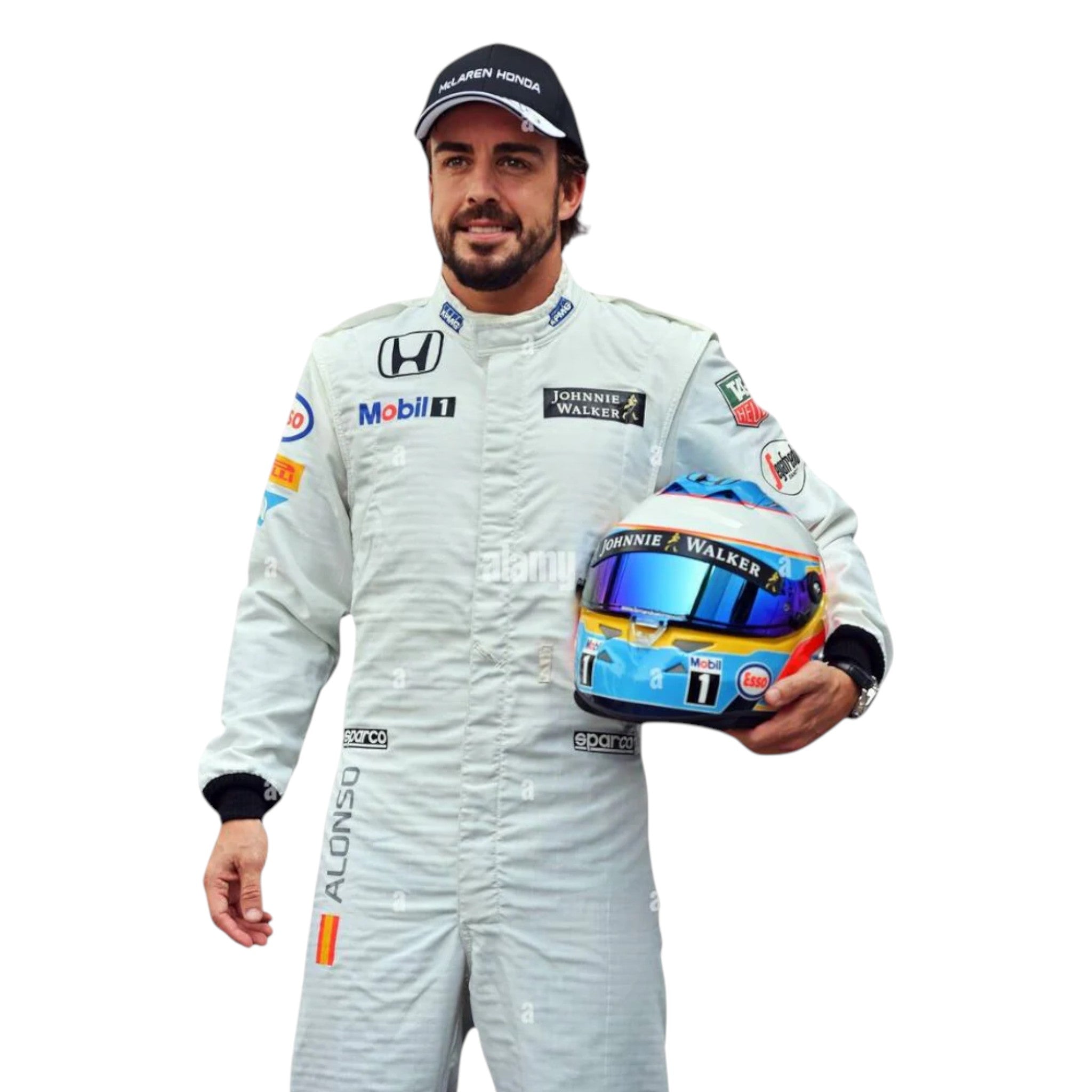 Fernando Alonso 2015 Mclaren F1 Race Suit - view 2 | NOVAPULSE RACEWEAR