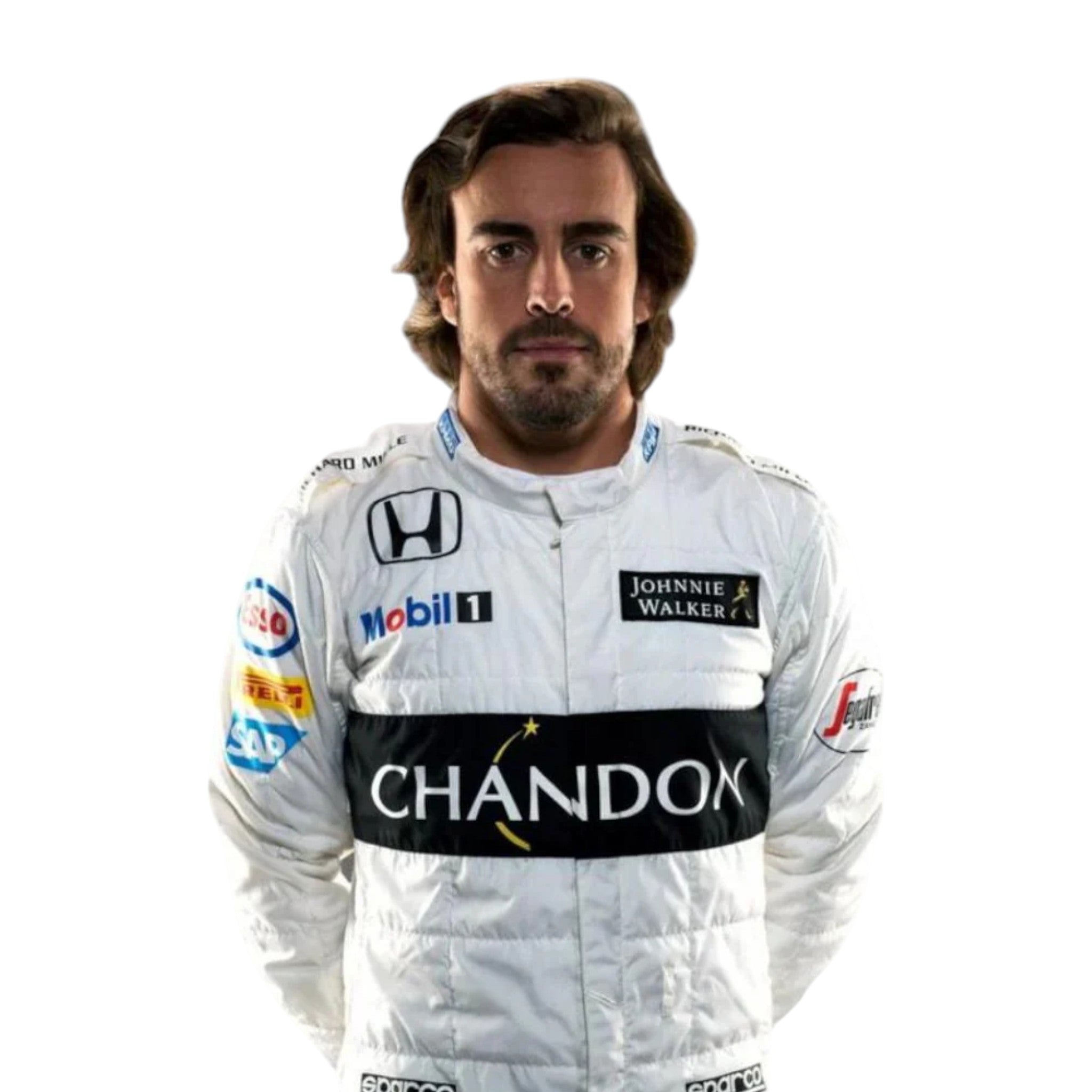 Fernando Alonso 2016 Mclaren F1 Race Suit - view 2 | NOVAPULSE RACEWEAR