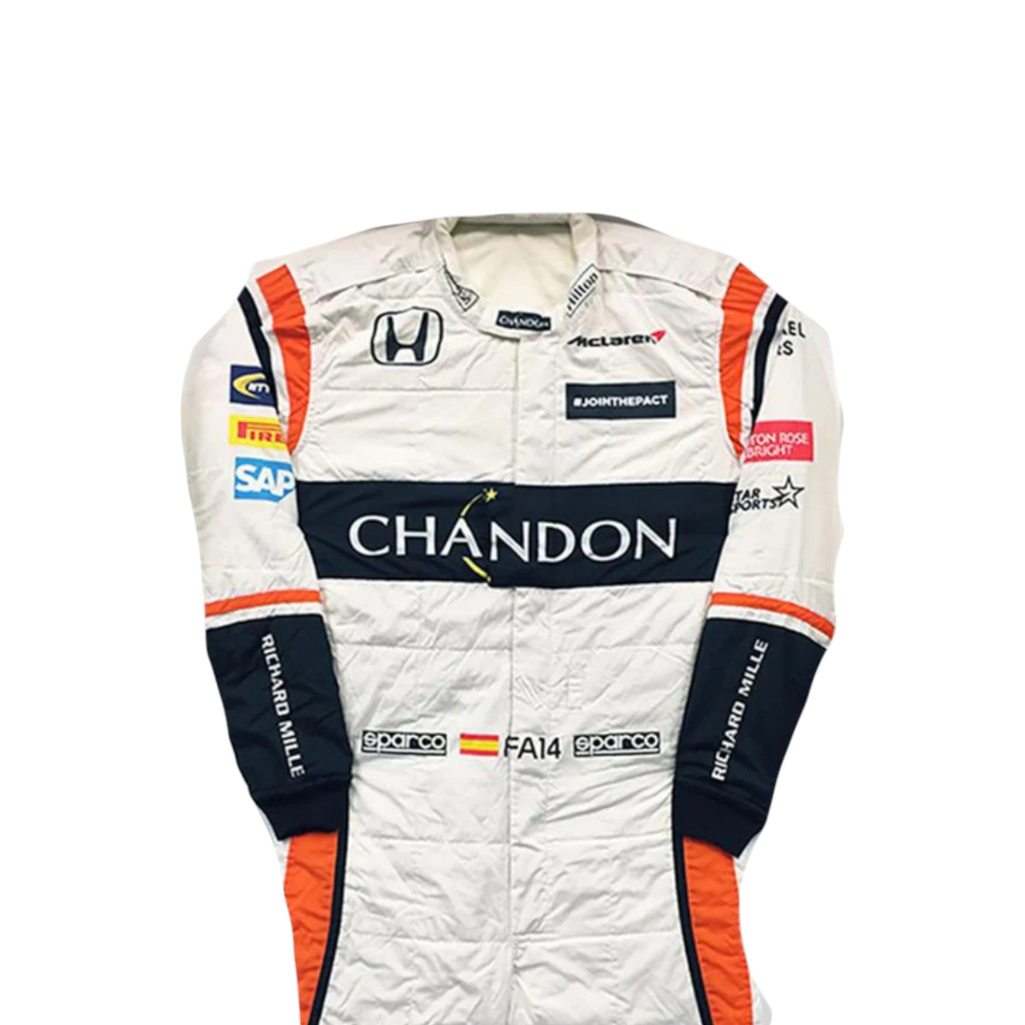 Fernando Alonso 2017 Mclaren F1 Race Suit | NOVAPULSE RACEWEAR