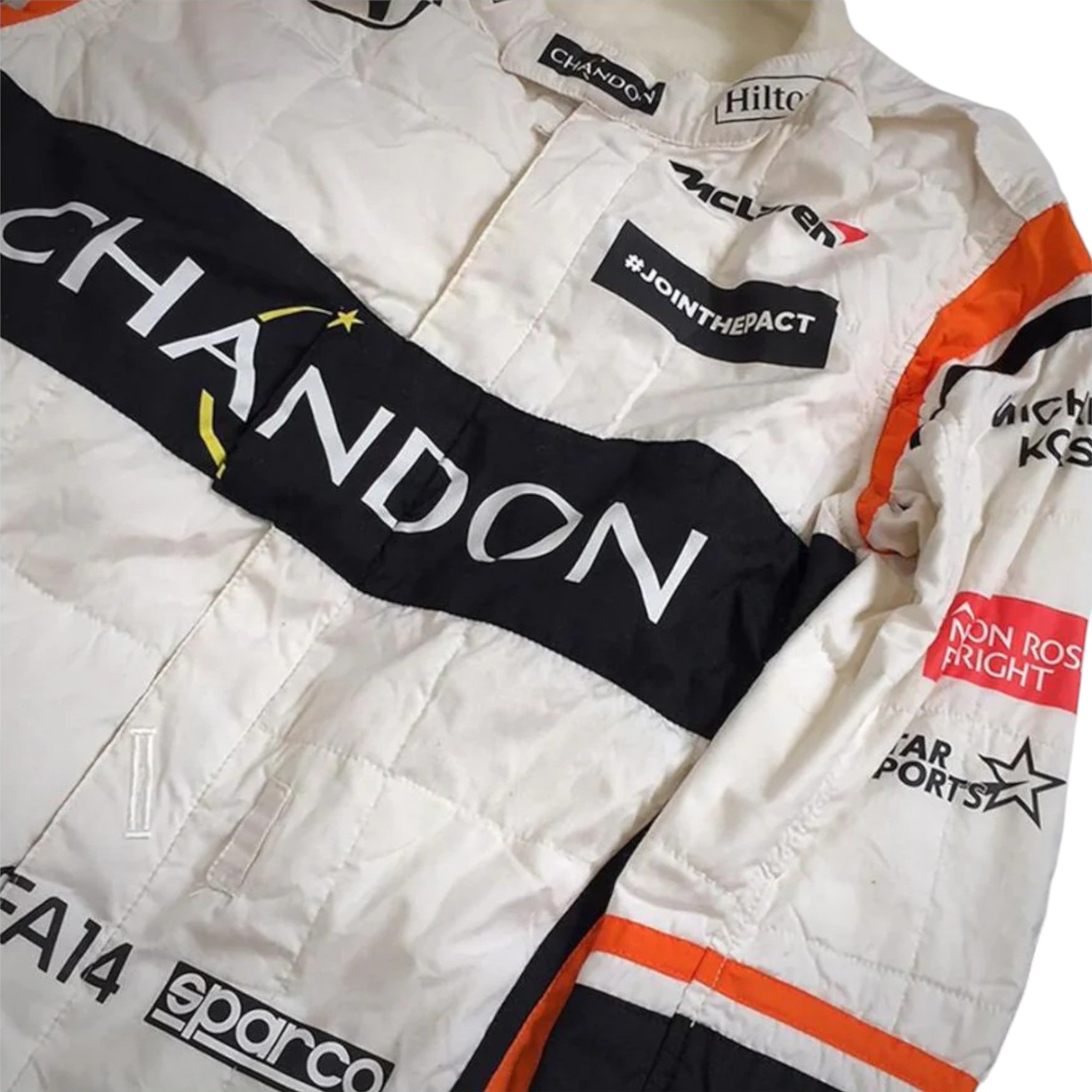 Fernando Alonso 2017 Mclaren F1 Race Suit - view 2 | NOVAPULSE RACEWEAR