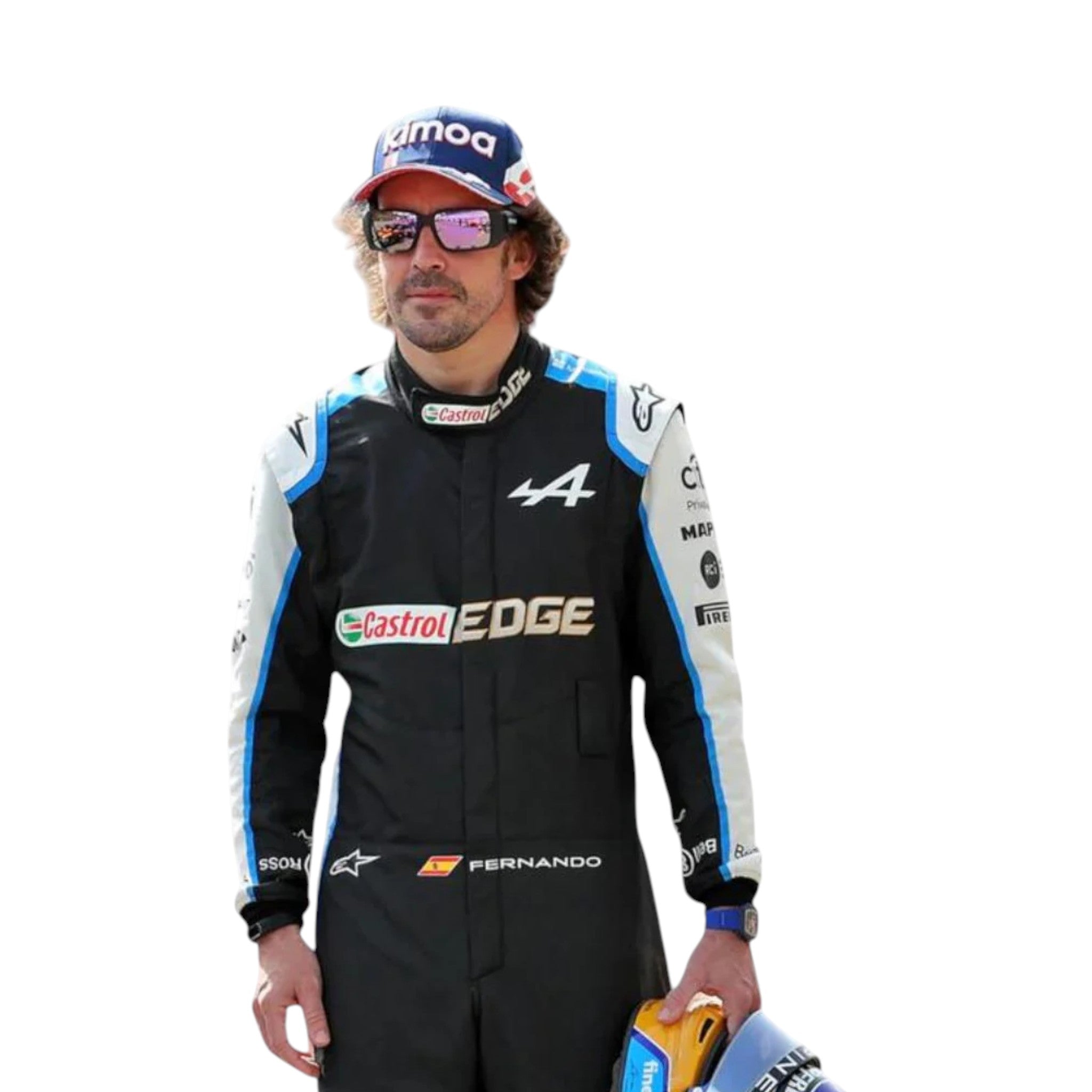 Fernando Alonso 2021 Alpine F1 Race Suit | NOVAPULSE RACEWEAR