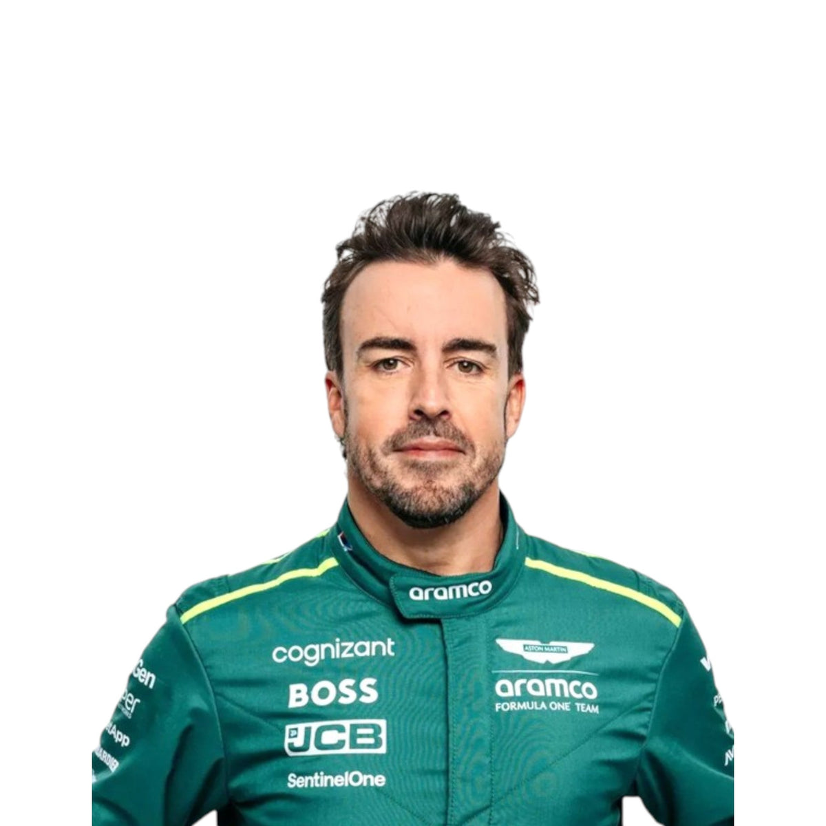 Fernando Alonso 2024 Aston Martin F1 Race Suit - view 3 | NOVAPULSE RACEWEAR