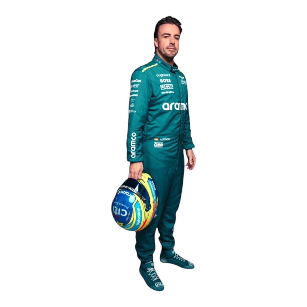 Fernando Alonso 2024 Aston Martin F1 Race Suit - view 5 | NOVAPULSE RACEWEAR