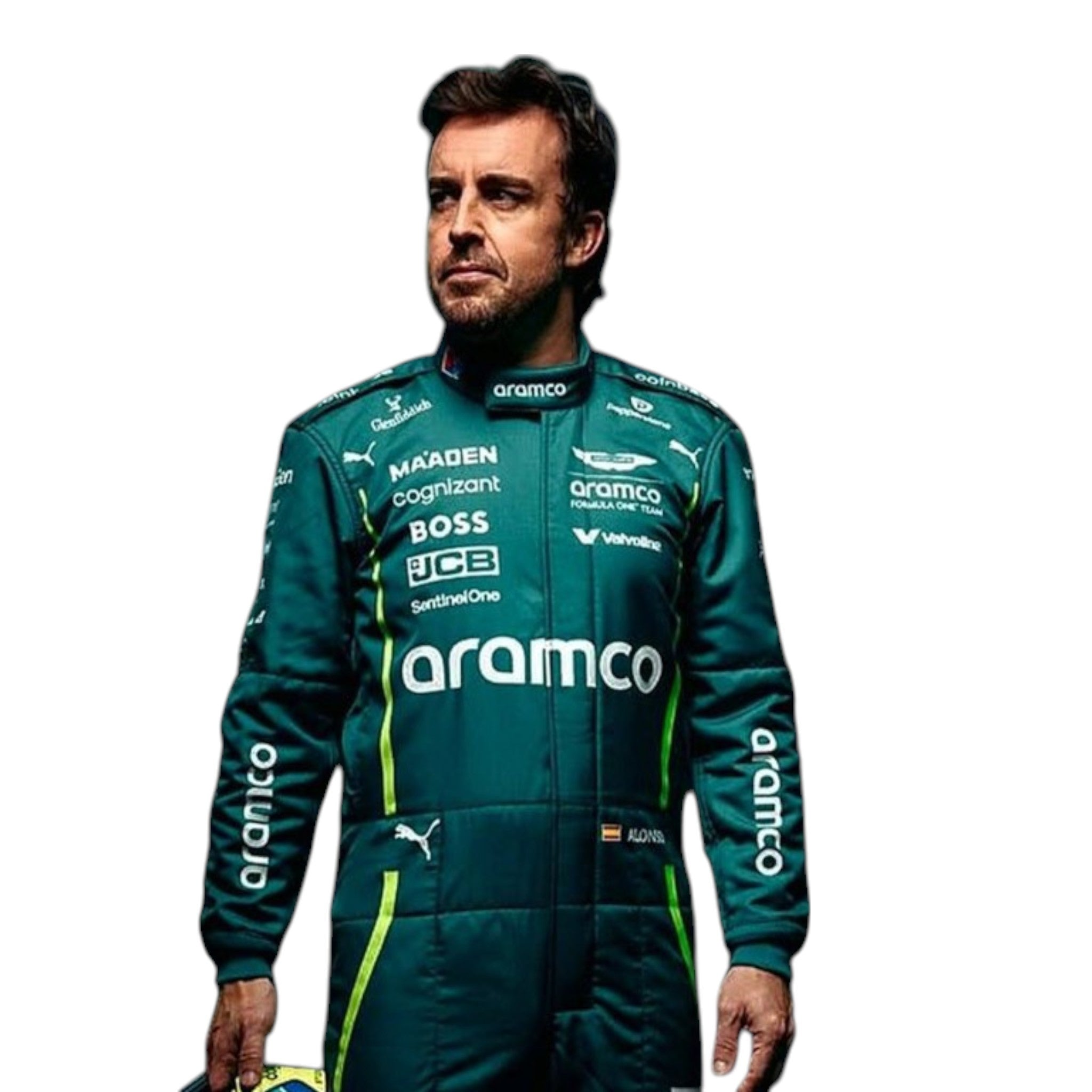 Fernando Alonso 2025 Aston Martin F1 Race Suit | NOVAPULSE RACEWEAR