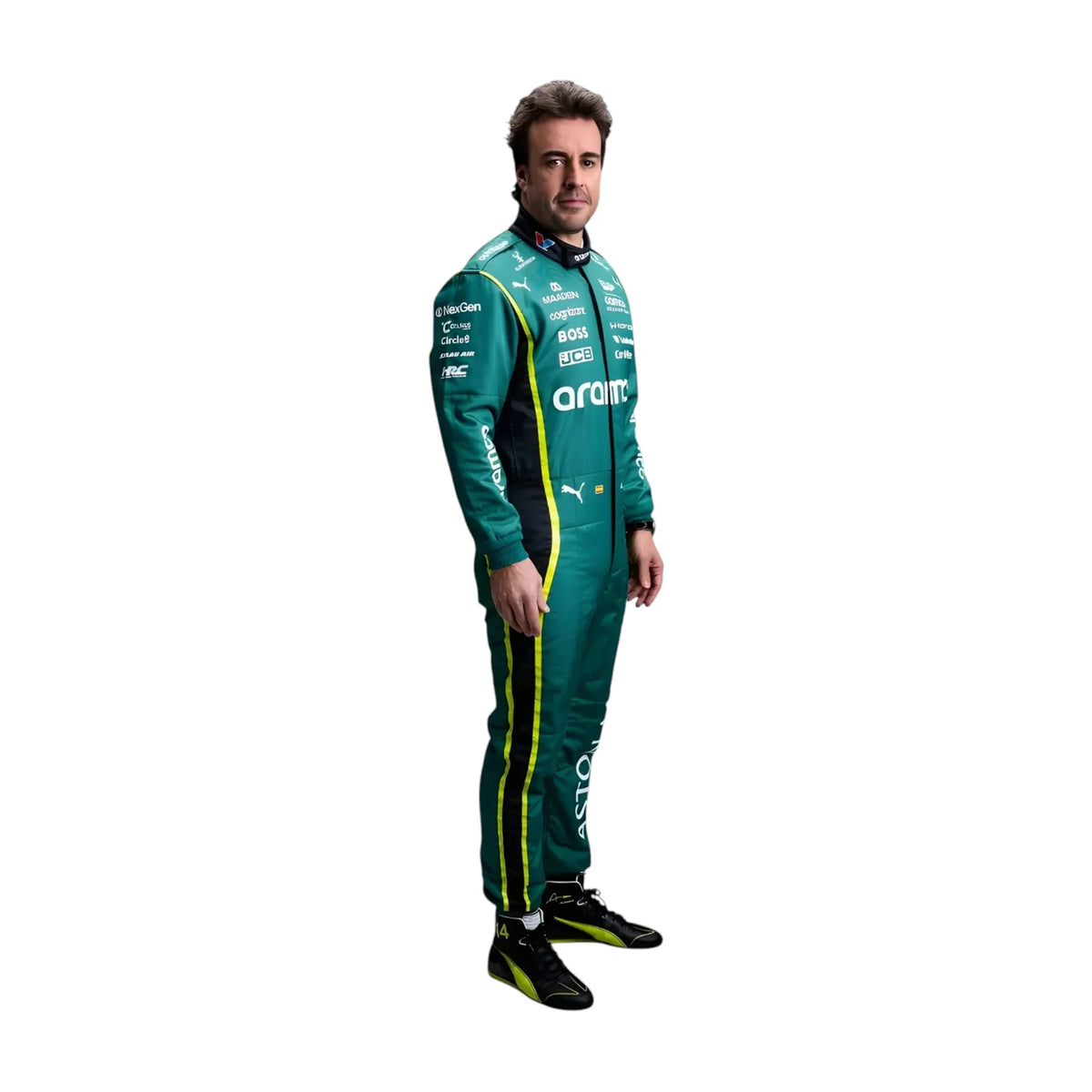 Fernando Alonso 2026 Aston Martin F1 Race Suit - view 2 | NOVAPULSE RACEWEAR