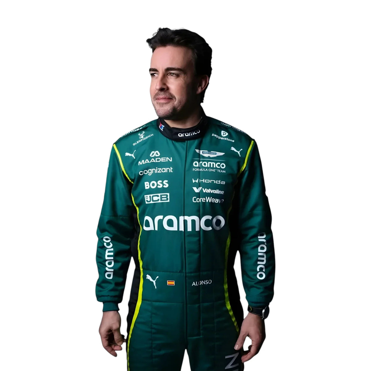 Fernando Alonso 2026 Aston Martin F1 Race Suit - view 3 | NOVAPULSE RACEWEAR
