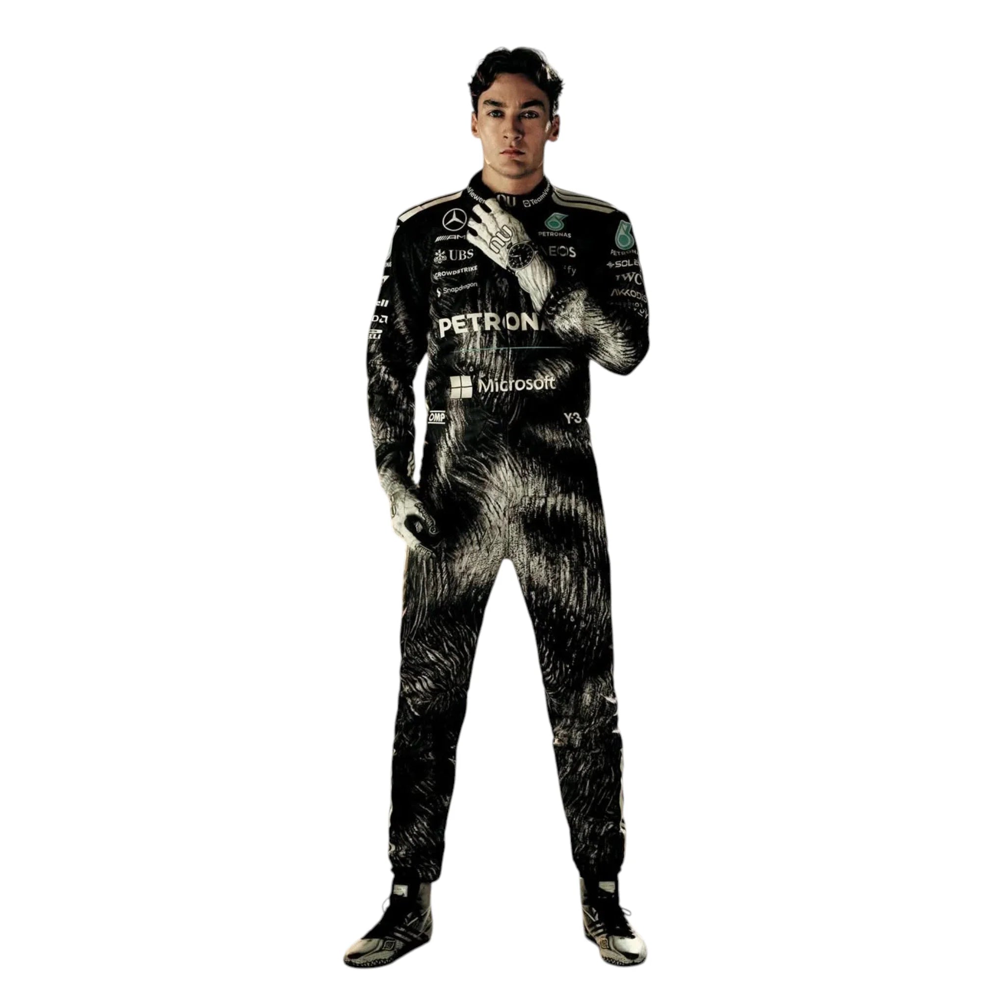 George Russel 2026 Mercedes-AMG Petronas Japanese GP F1 Race Suit | NOVAPULSE RACEWEAR