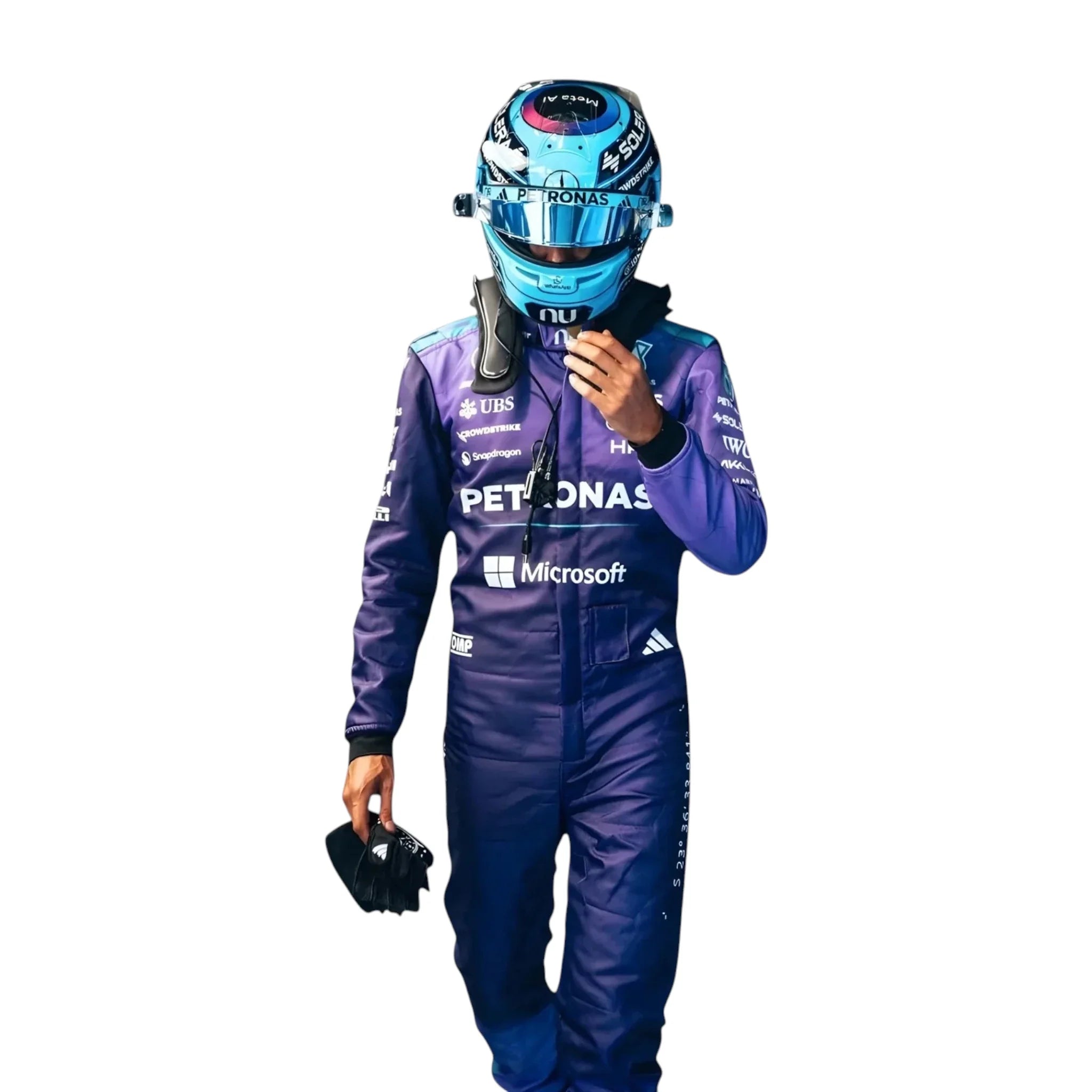 George Russell 2026 Mercedes-AMG Petronas Miami GP F1 Race Suit - view 2 | NOVAPULSE RACEWEAR