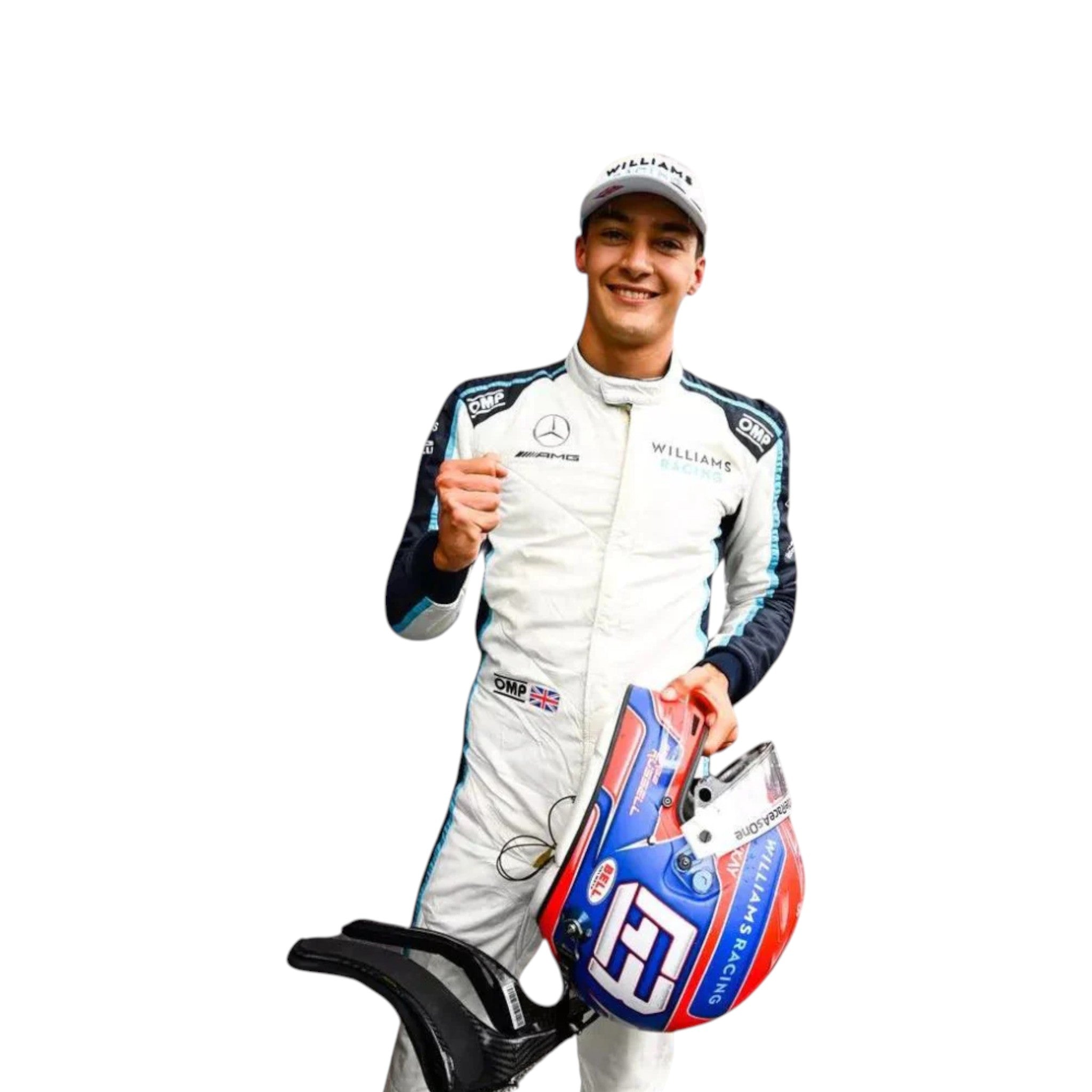 George Russell 2021 Williams F1 Race Suit - view 4 | NOVAPULSE RACEWEAR