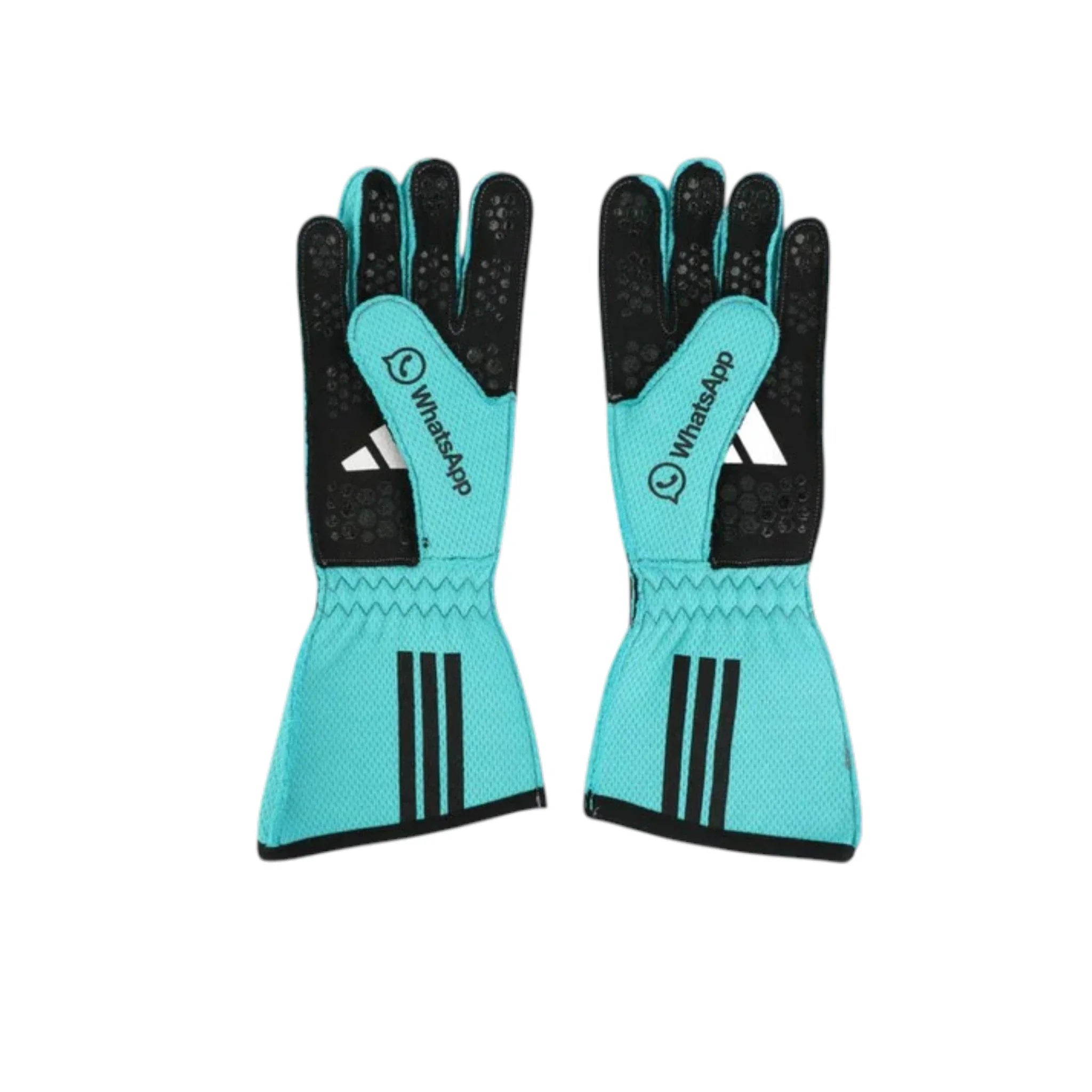 George Russell 2025 Mercedes-AMG Petronas F1 Racing Gloves - view 2 | NOVAPULSE RACEWEAR