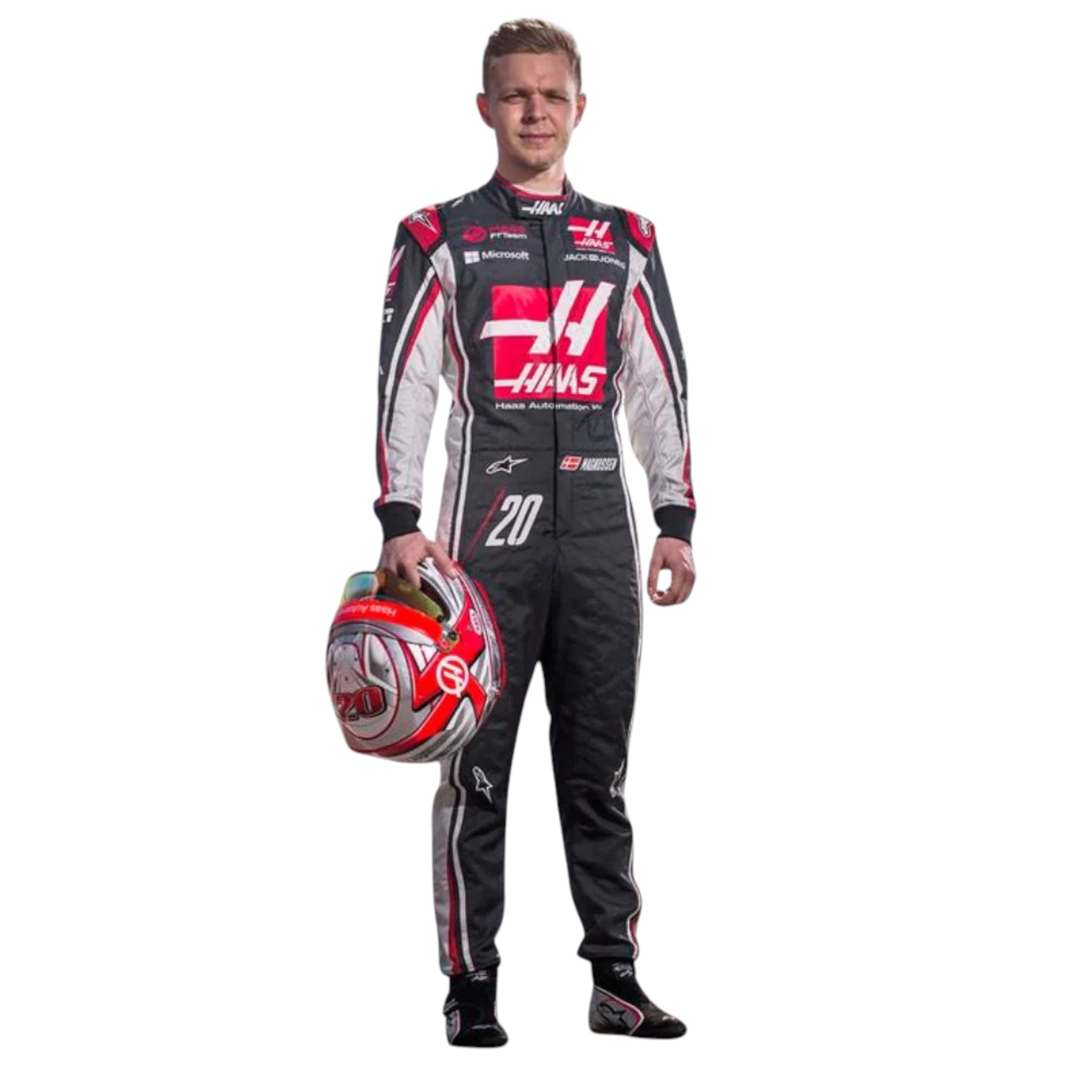 Kevin Magnussen 2017 Haas F1 Race Suit - view 2 | NOVAPULSE RACEWEAR
