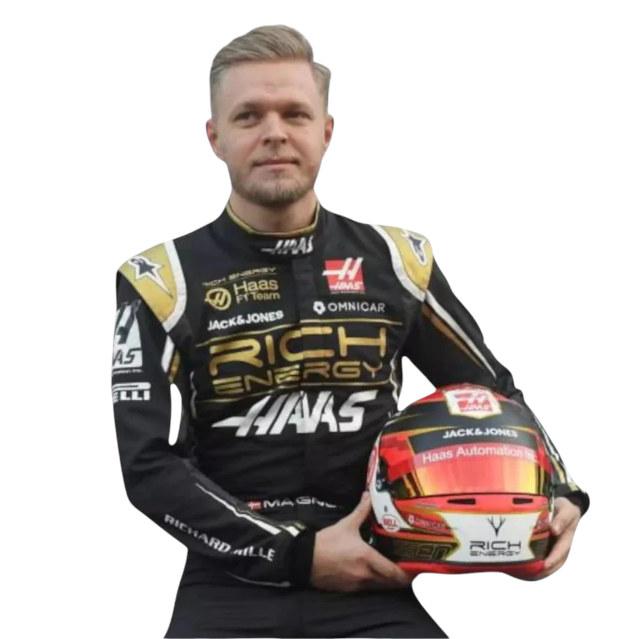 Kevin Magnussen 2019 Haas F1 Race Suit | NOVAPULSE RACEWEAR