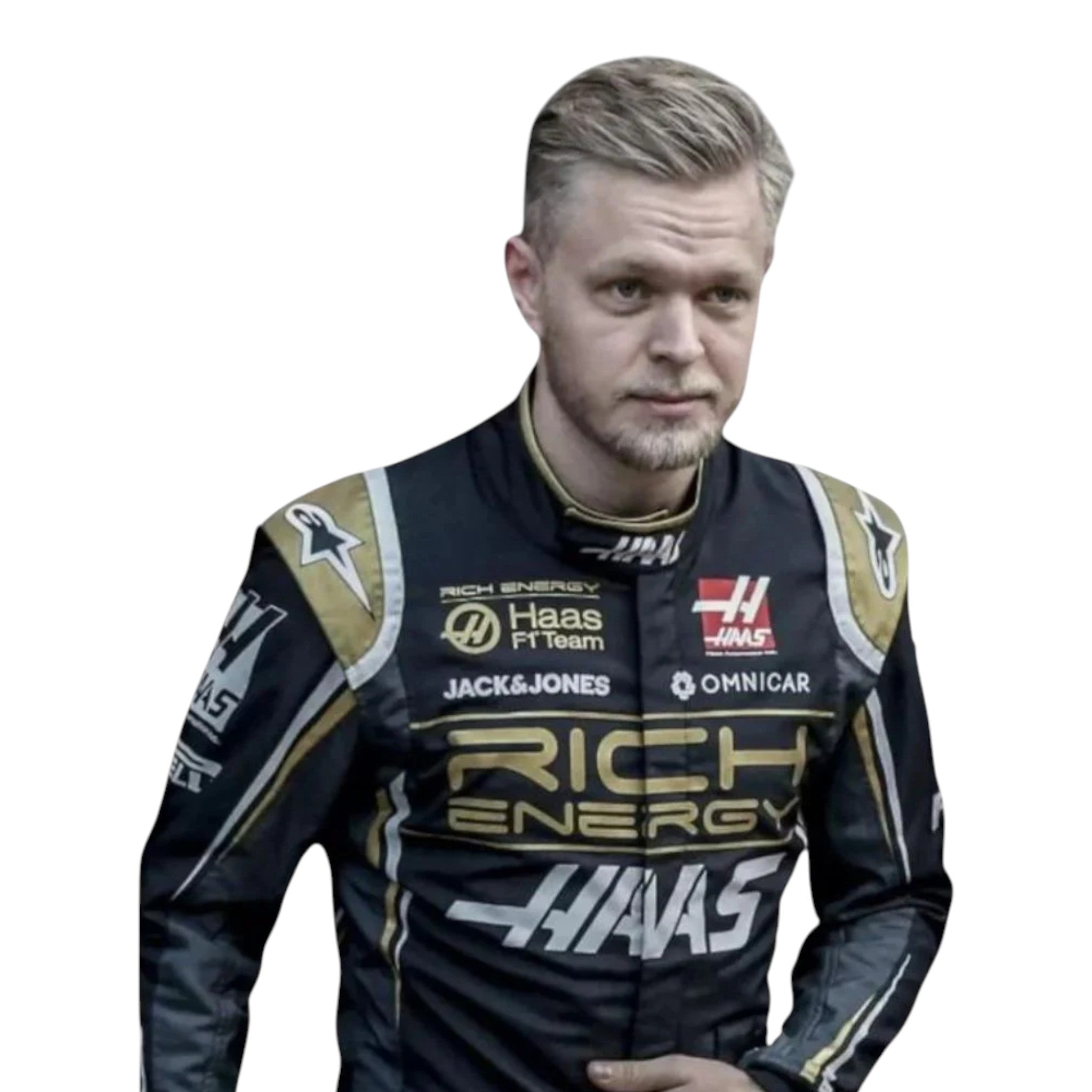Kevin Magnussen 2019 Haas F1 Race Suit - view 4 | NOVAPULSE RACEWEAR