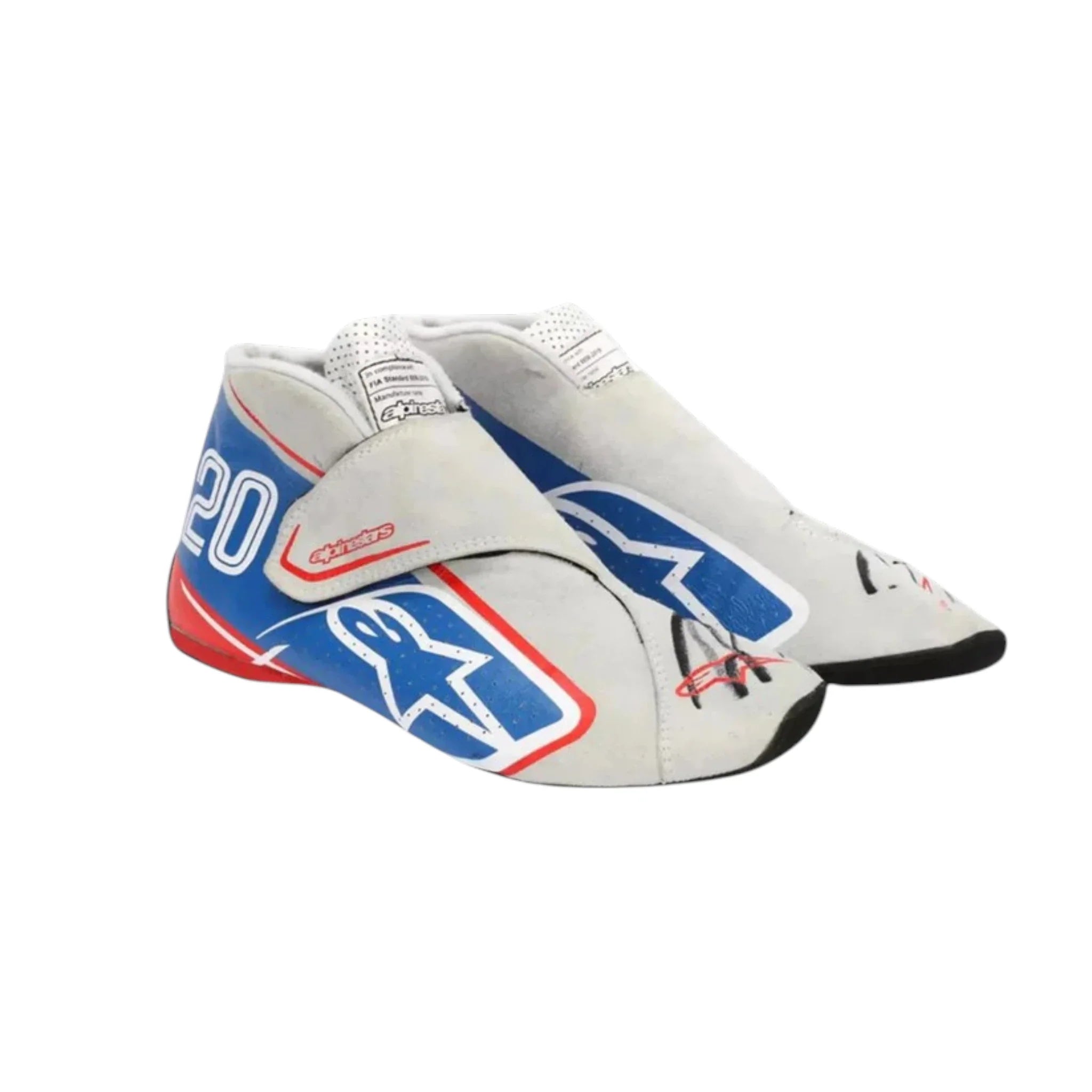 Kevin Magnussen 2022 Haas Italian GP Special Edition F1 Racing Shoes | NOVAPULSE RACEWEAR