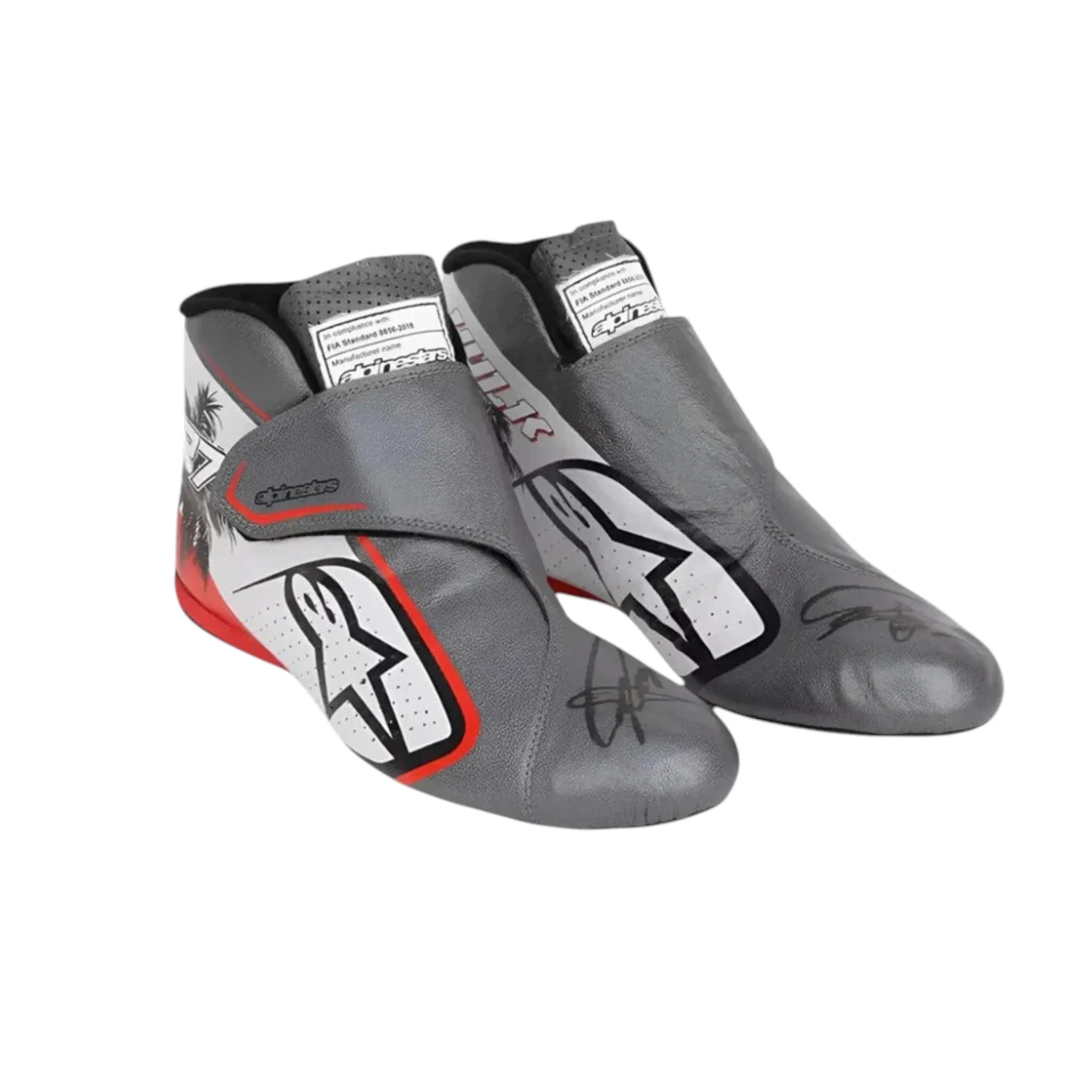 Kevin Magnussen 2023 Haas Miami GP F1 Racing Shoes | NOVAPULSE RACEWEAR