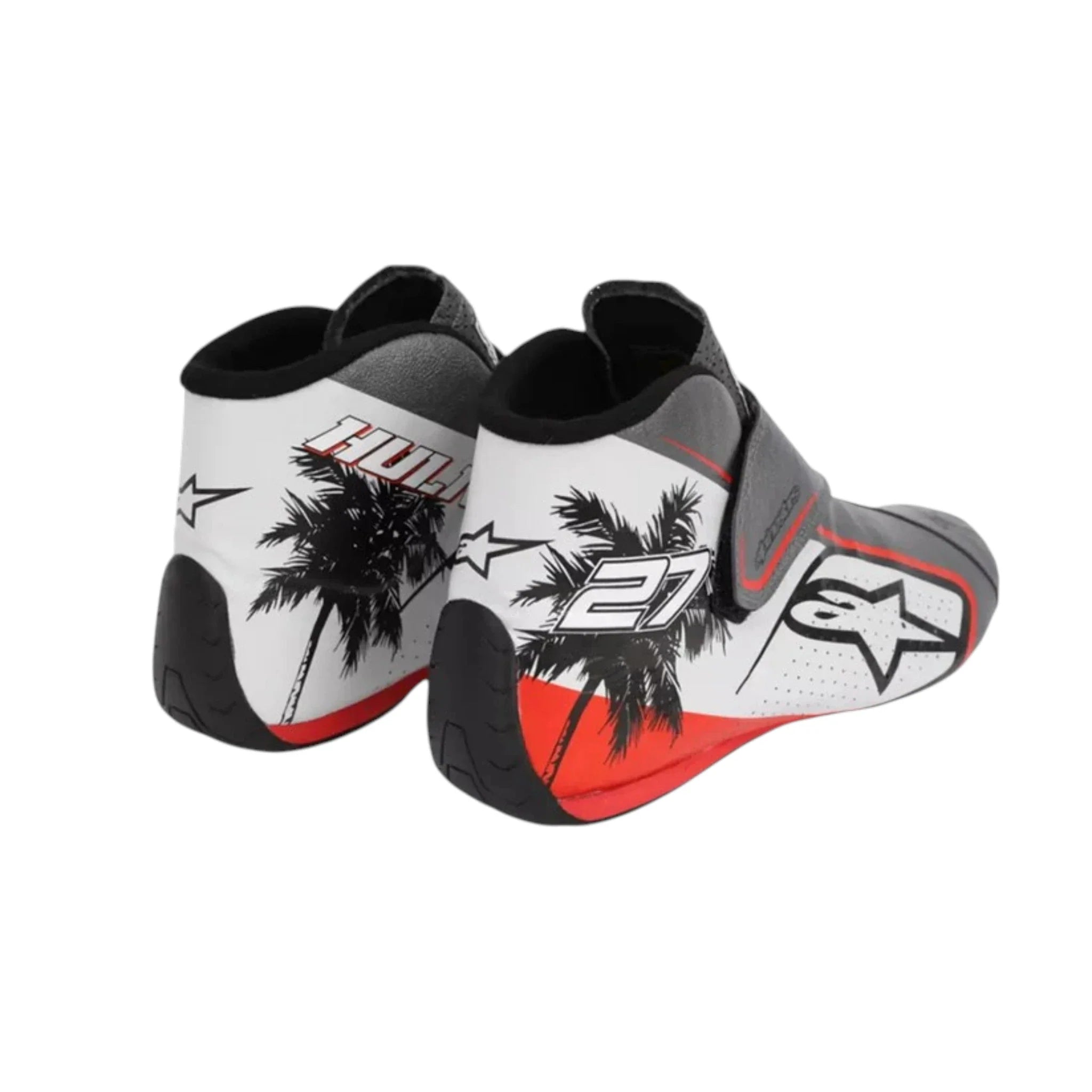 Kevin Magnussen 2023 Haas Miami GP F1 Racing Shoes - view 2 | NOVAPULSE RACEWEAR