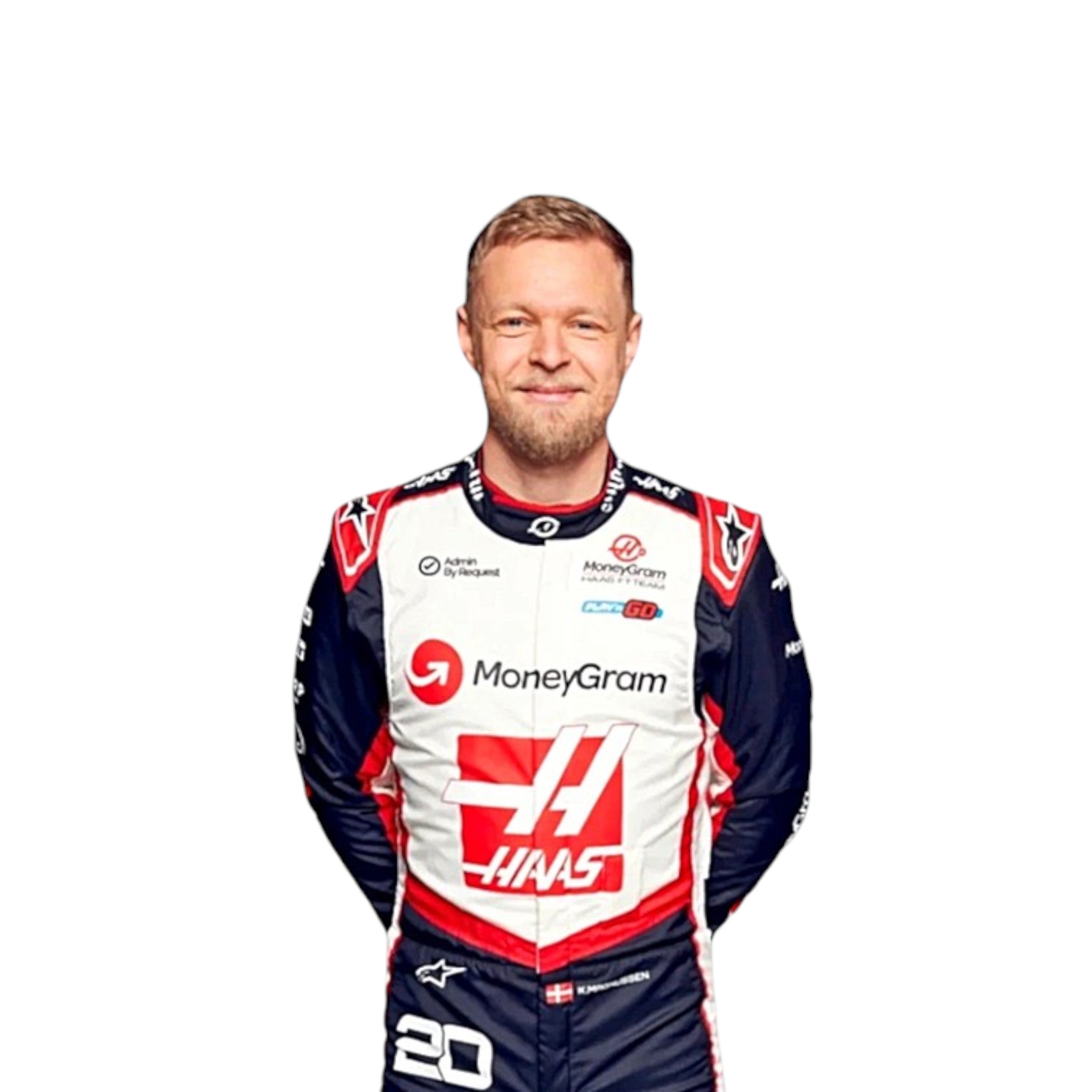 Kevin Magnussen 2024 Haas F1 Race Suit | NOVAPULSE RACEWEAR