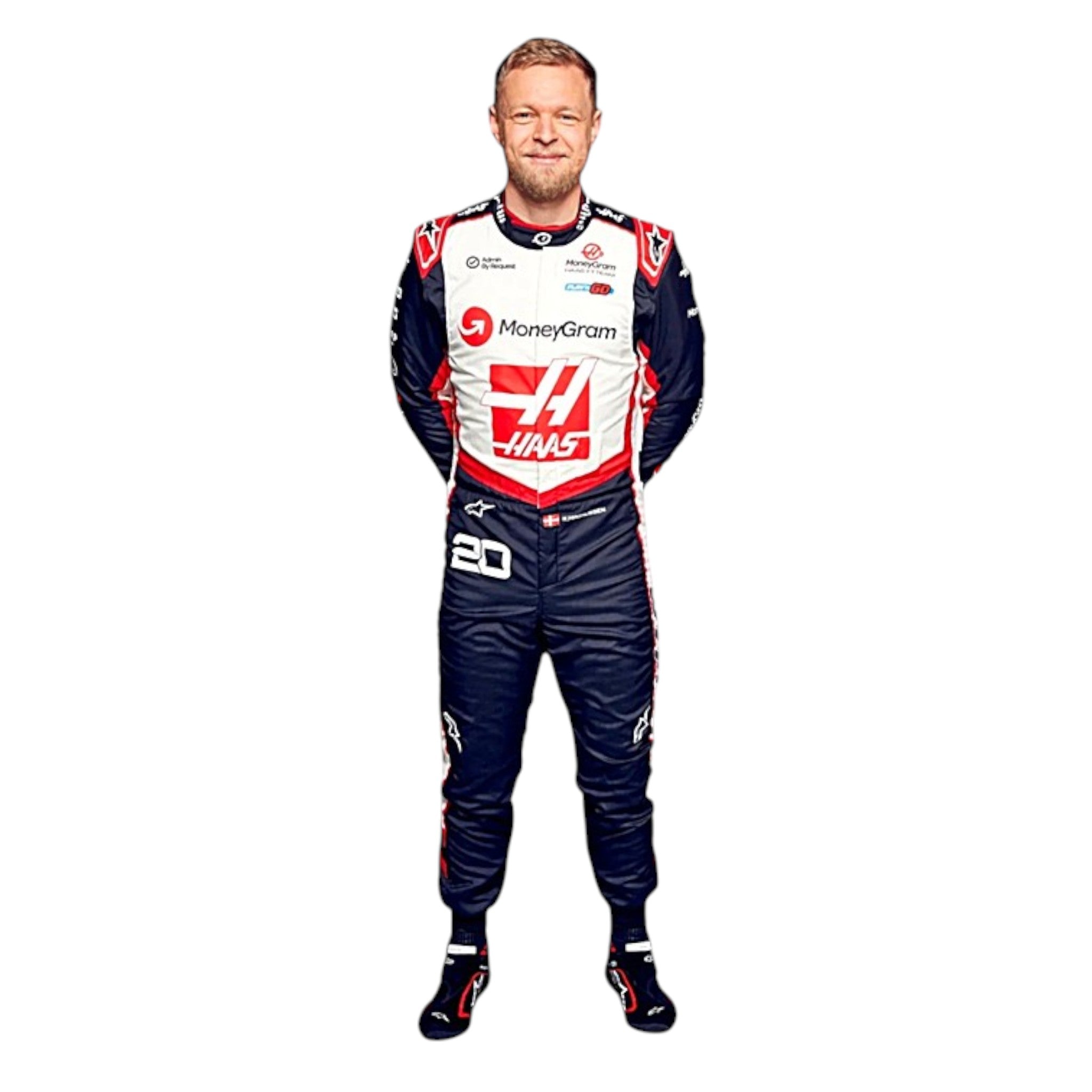 Kevin Magnussen 2024 Haas F1 Race Suit - view 3 | NOVAPULSE RACEWEAR
