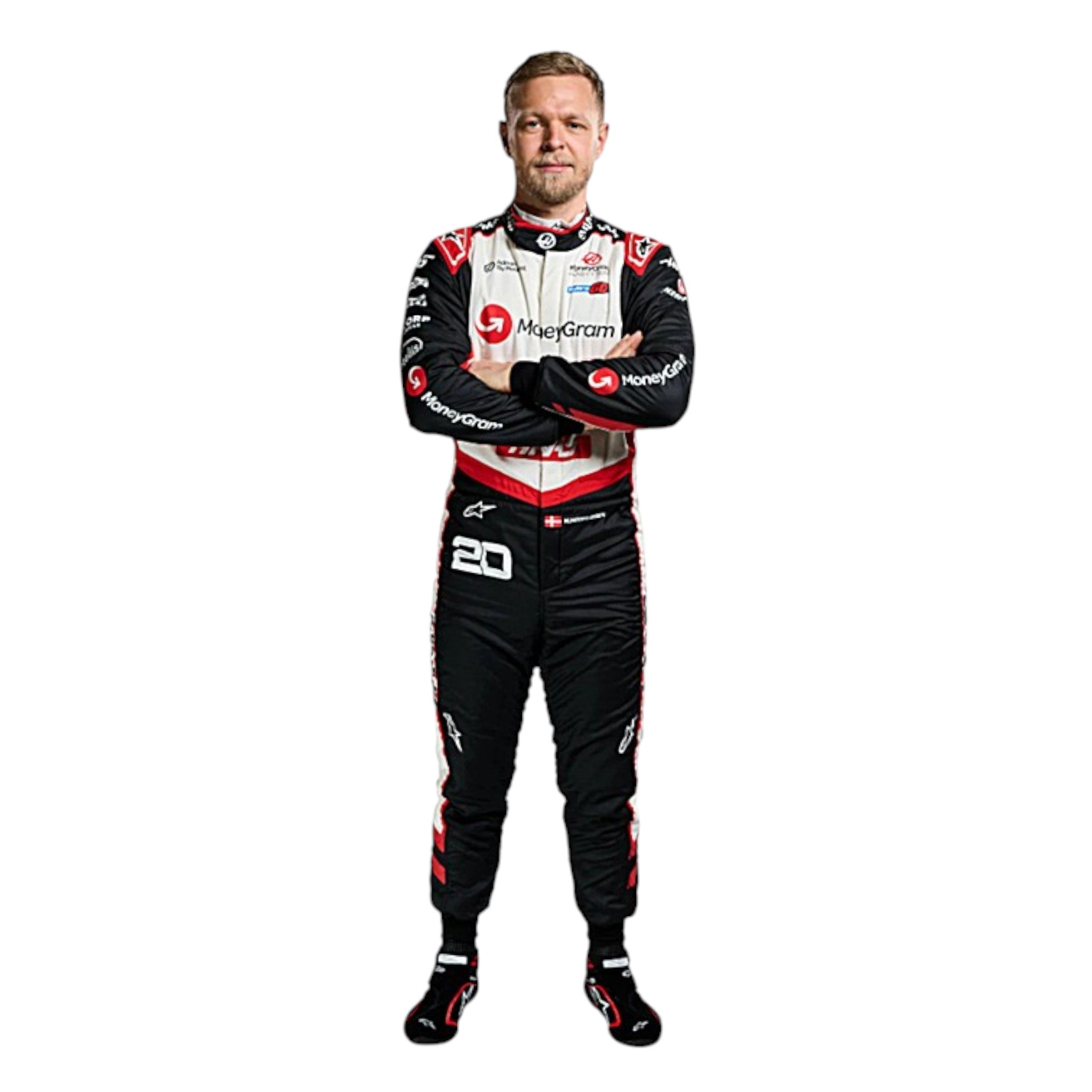 Kevin Magnussen 2024 Haas F1 Race Suit - view 4 | NOVAPULSE RACEWEAR