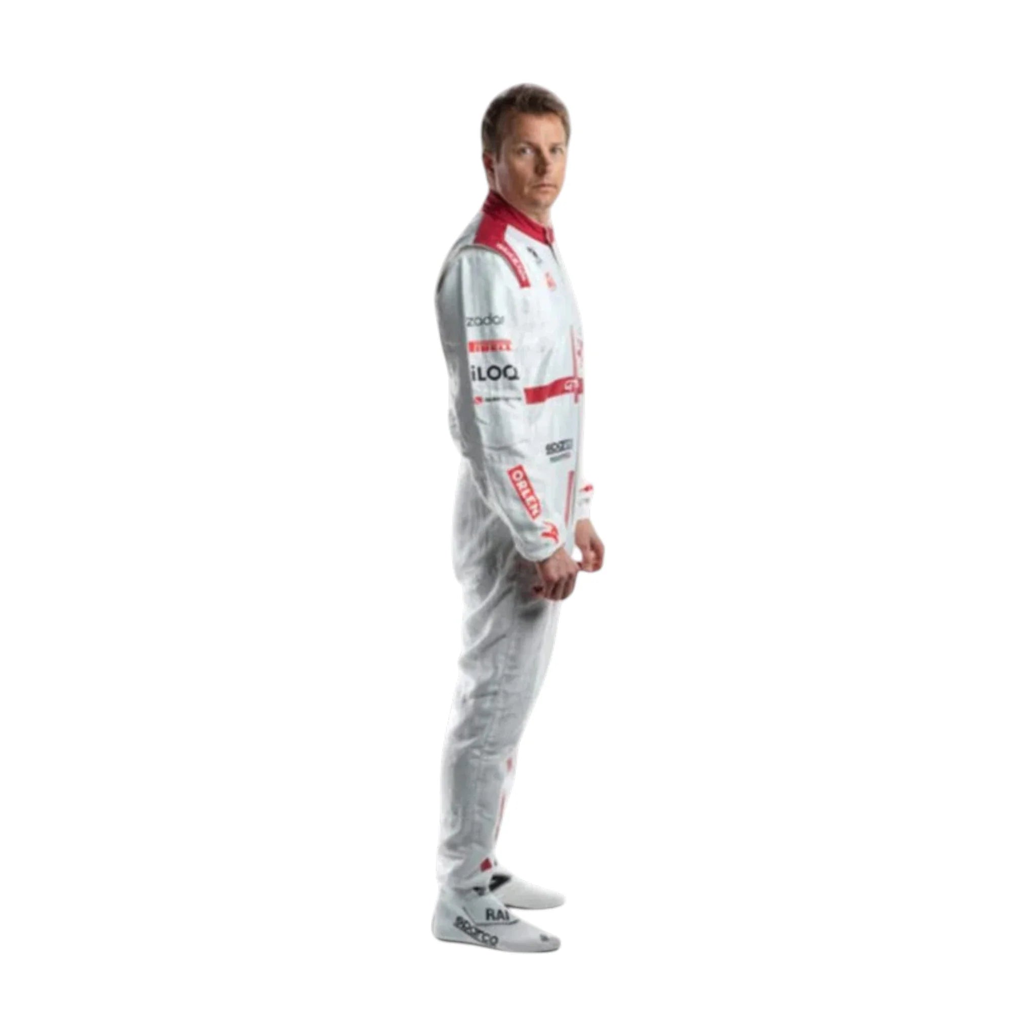Kimi Räikkönen 2021 Alfa Romeo F1 Race Suit - view 3 | NOVAPULSE RACEWEAR