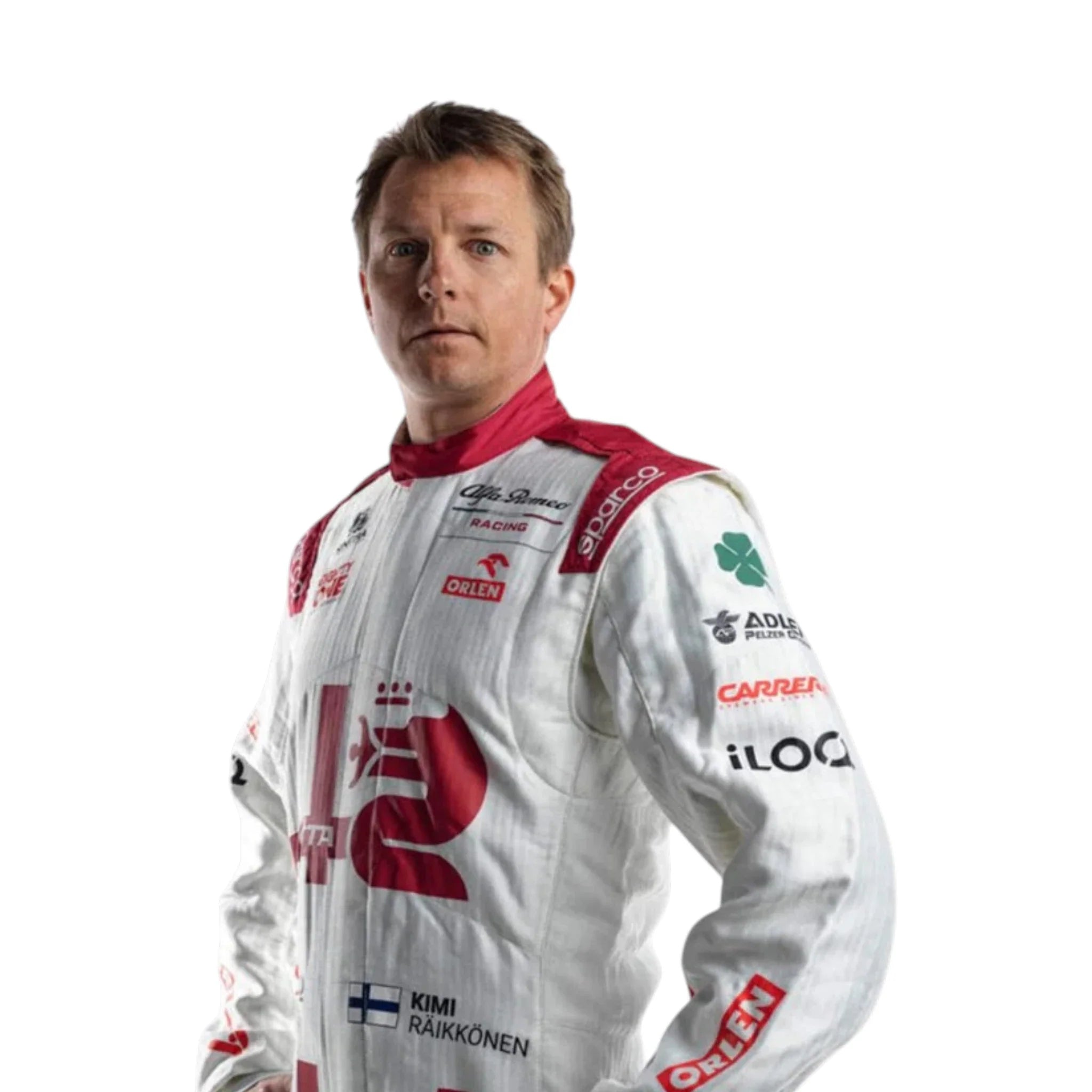 Kimi Räikkönen 2021 Alfa Romeo F1 Race Suit - view 6 | NOVAPULSE RACEWEAR