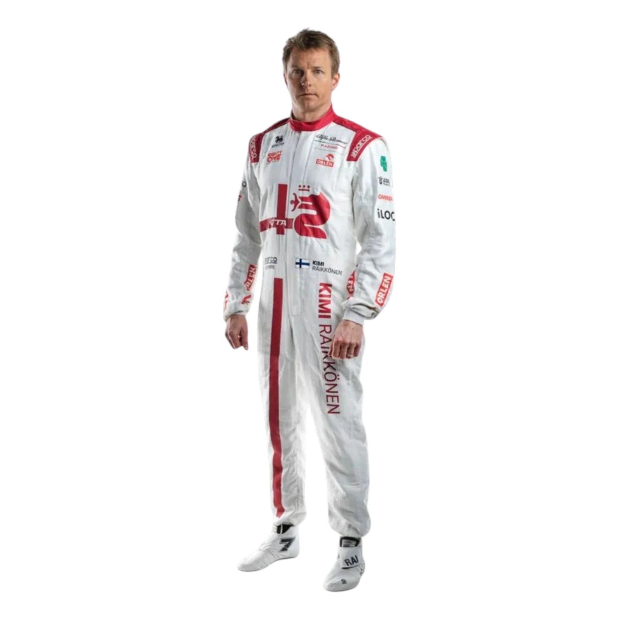 Kimi Räikkönen 2021 Alfa Romeo F1 Race Suit | NOVAPULSE RACEWEAR
