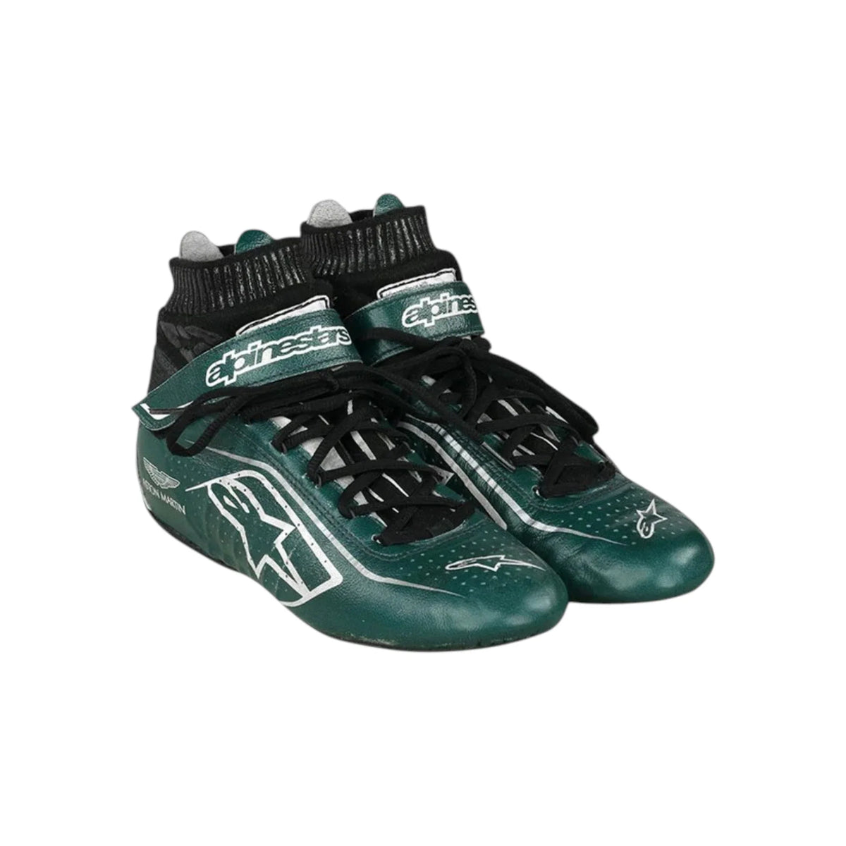 Lance Stroll 2021 Aston Martin F1 Racing Shoes | NOVAPULSE RACEWEAR