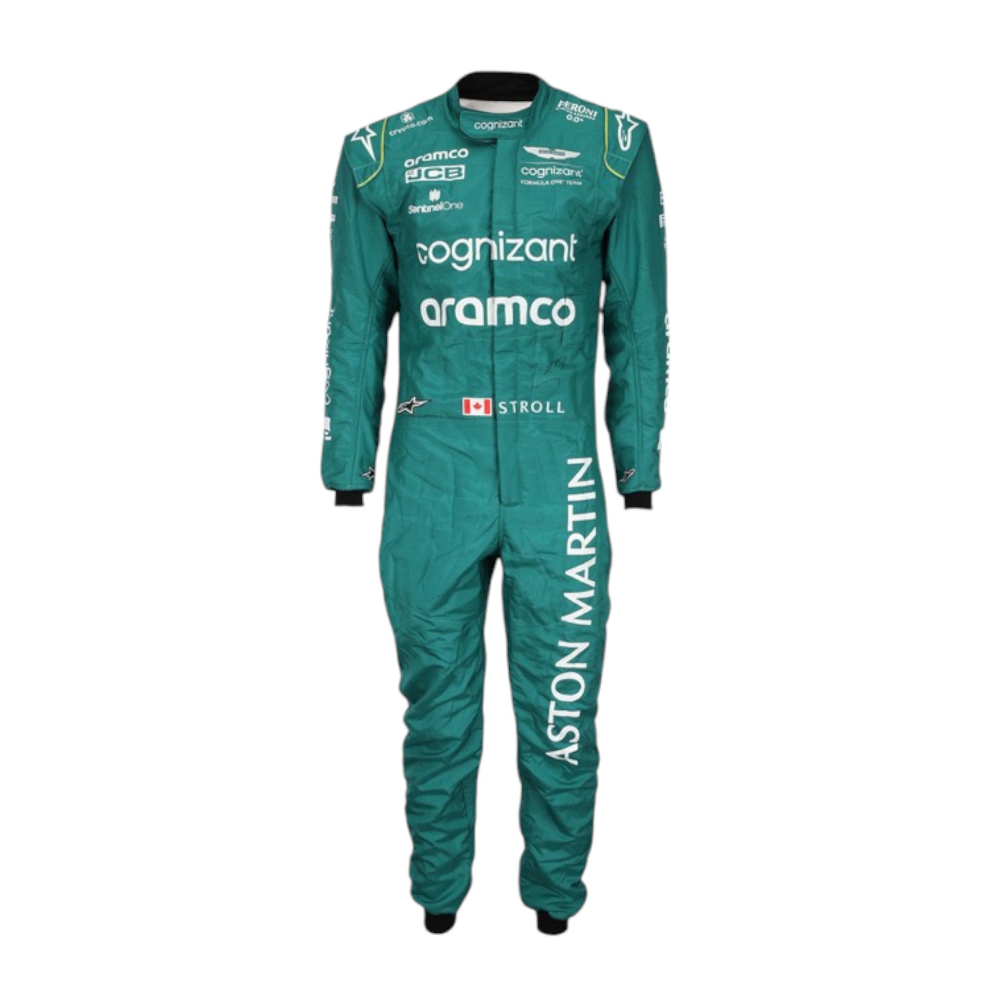 Lance Stroll 2023 Aston Martin F1 Race Suit - view 2 | NOVAPULSE RACEWEAR
