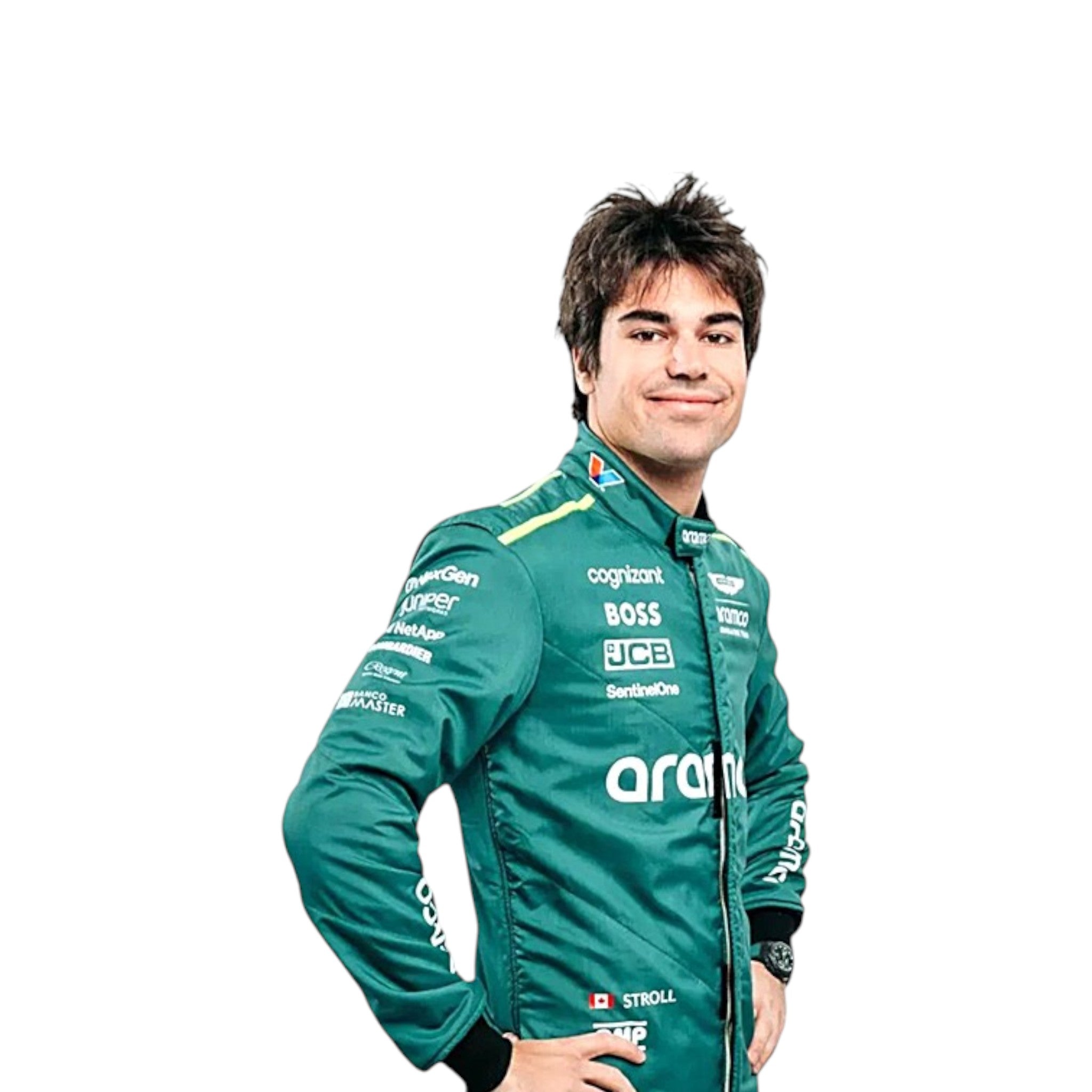 Lance Stroll 2024 Aston Martin F1 Race Suit - view 2 | NOVAPULSE RACEWEAR