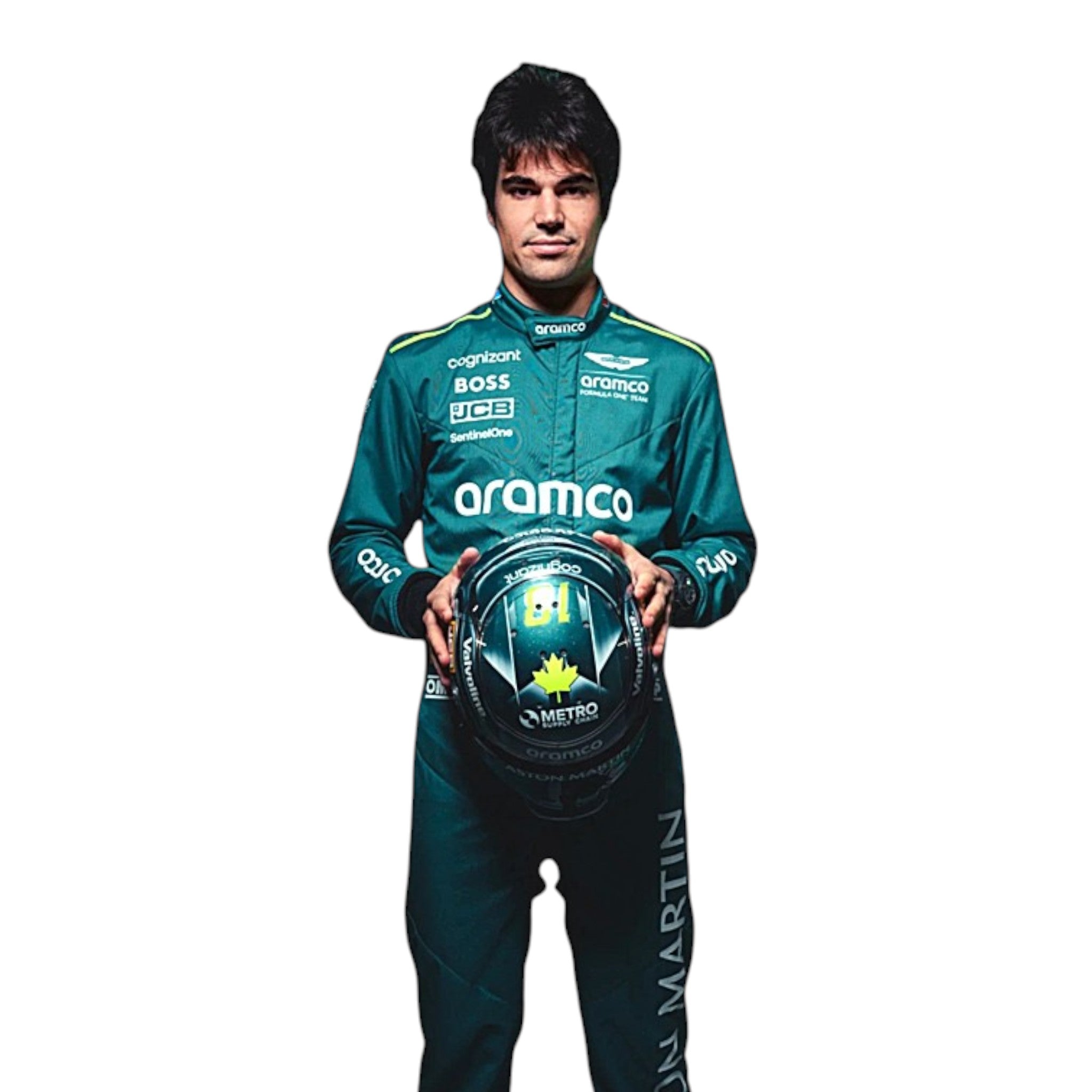 Lance Stroll 2024 Aston Martin F1 Race Suit - view 5 | NOVAPULSE RACEWEAR