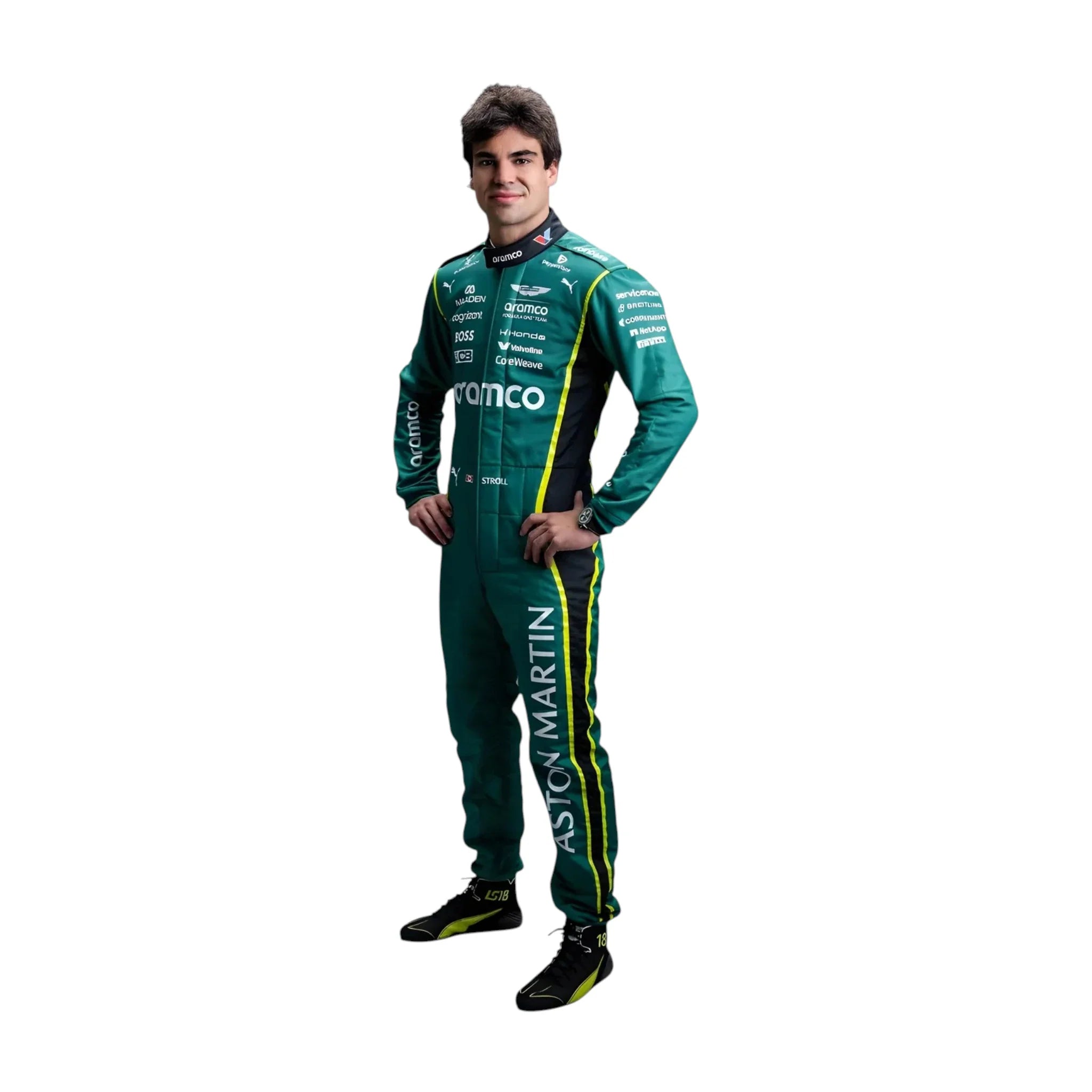 Lance Stroll 2026 Aston Martin F1 Race Suit - view 2 | NOVAPULSE RACEWEAR