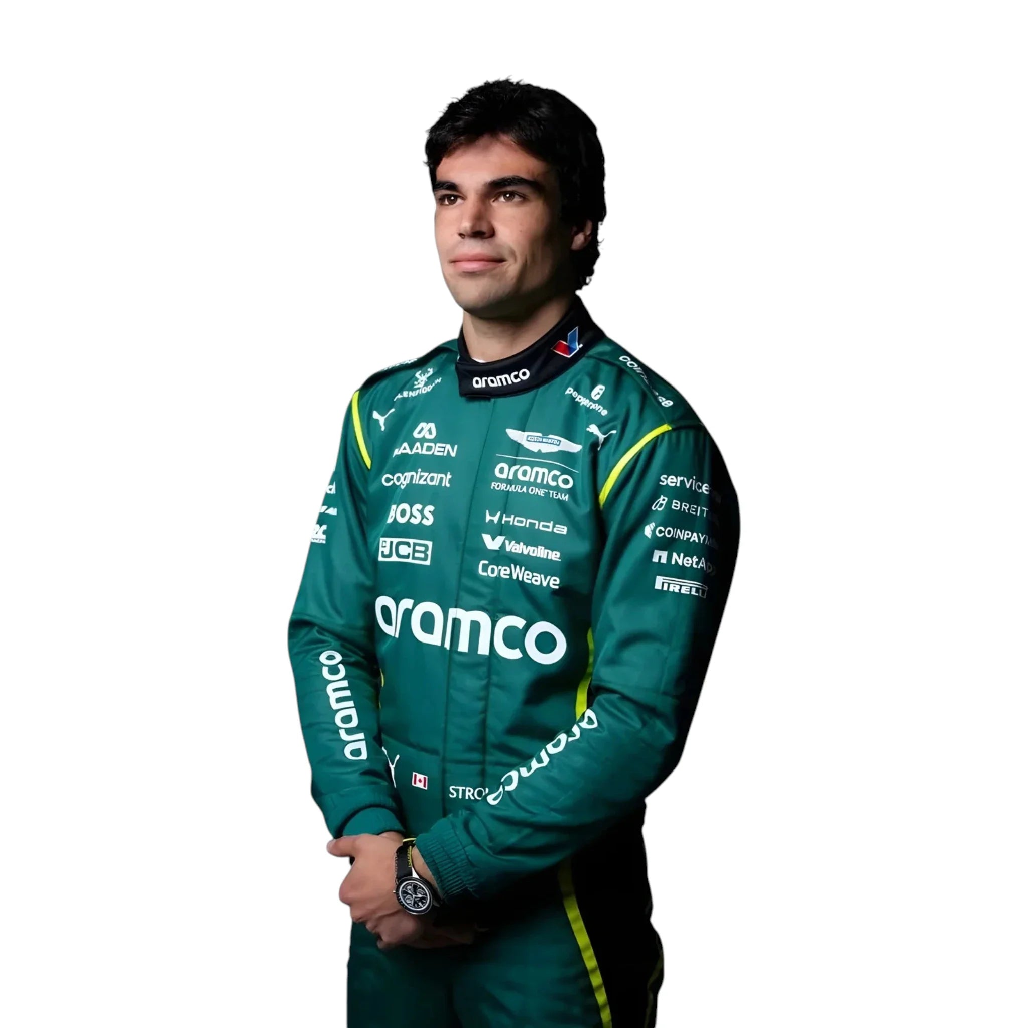 Lance Stroll 2026 Aston Martin F1 Race Suit - view 3 | NOVAPULSE RACEWEAR