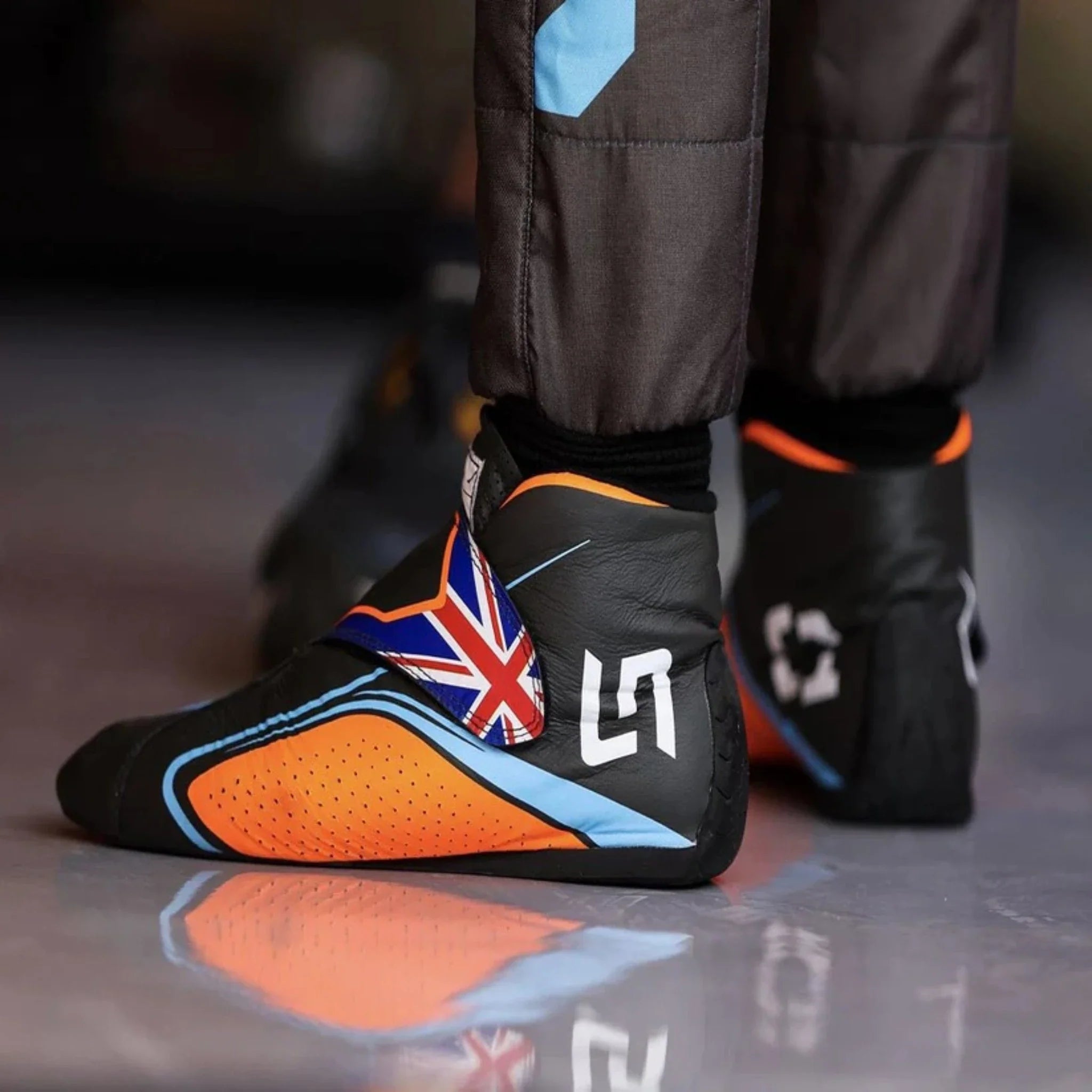 Lando Norris 2022 Mclaren F1 Racing Shoes - view 2 | NOVAPULSE RACEWEAR
