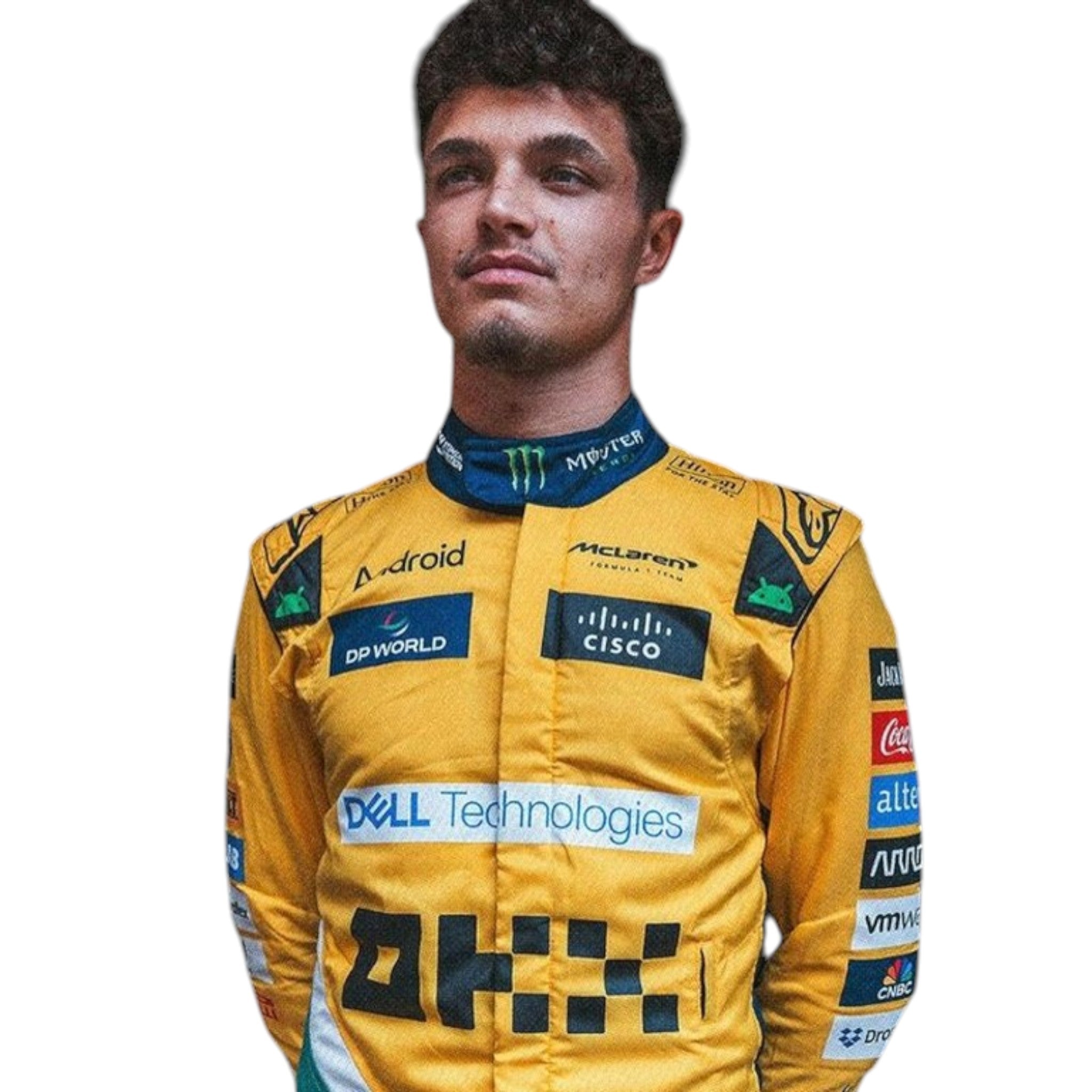 Lando Norris 2024 Mclaren Monaco GP F1 Race Suit - view 2 | NOVAPULSE RACEWEAR