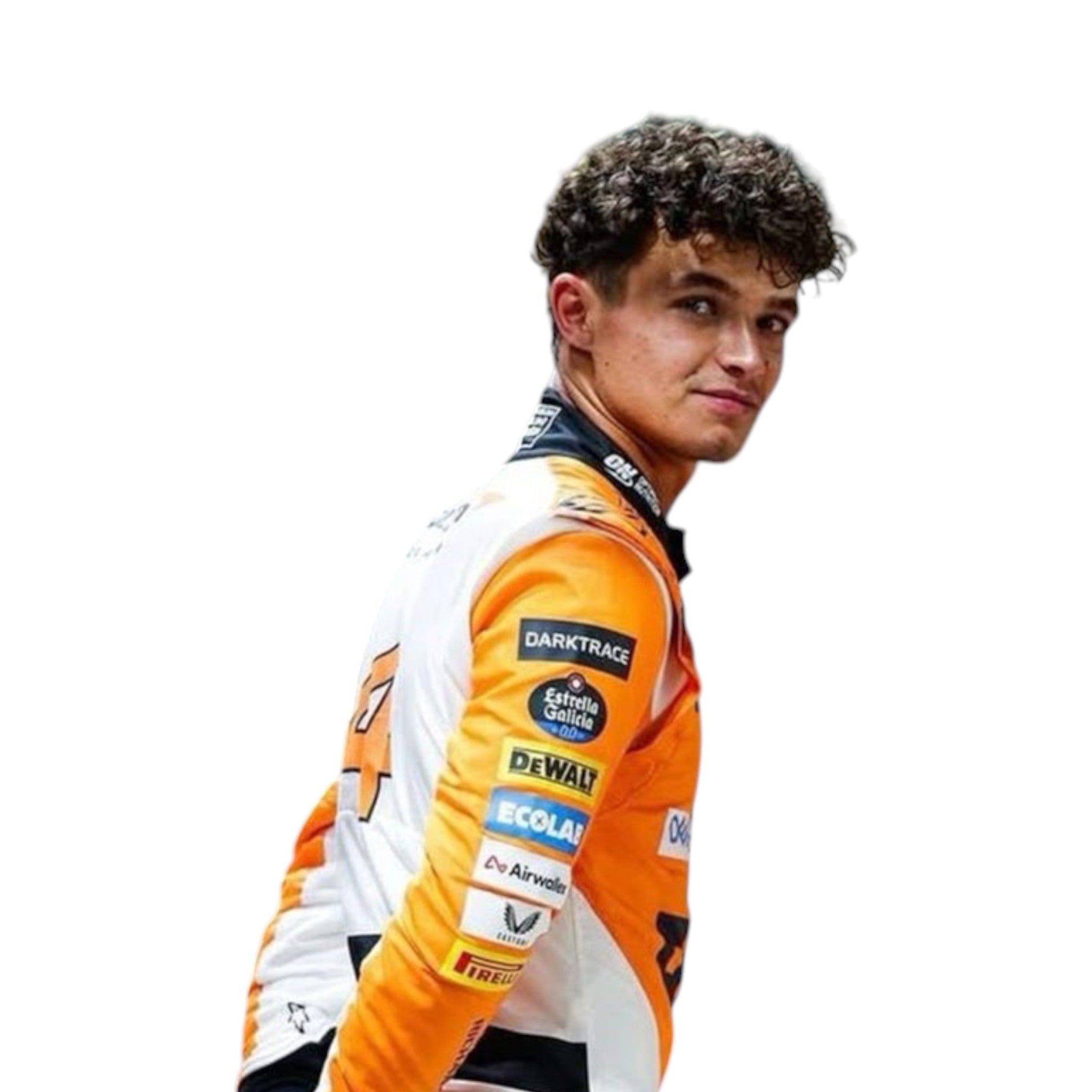 Lando Norris 2024 Mclaren Singapore GP F1 Race Suit - view 3 | NOVAPULSE RACEWEAR