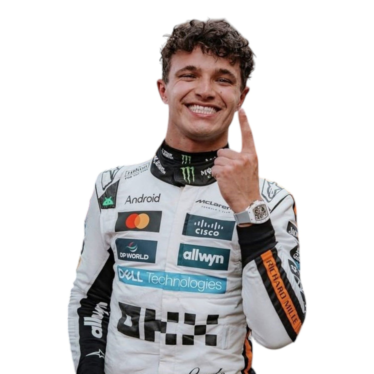 Lando Norris 2025 Mclaren Monaco GP F1 Race Suit | NOVAPULSE RACEWEAR